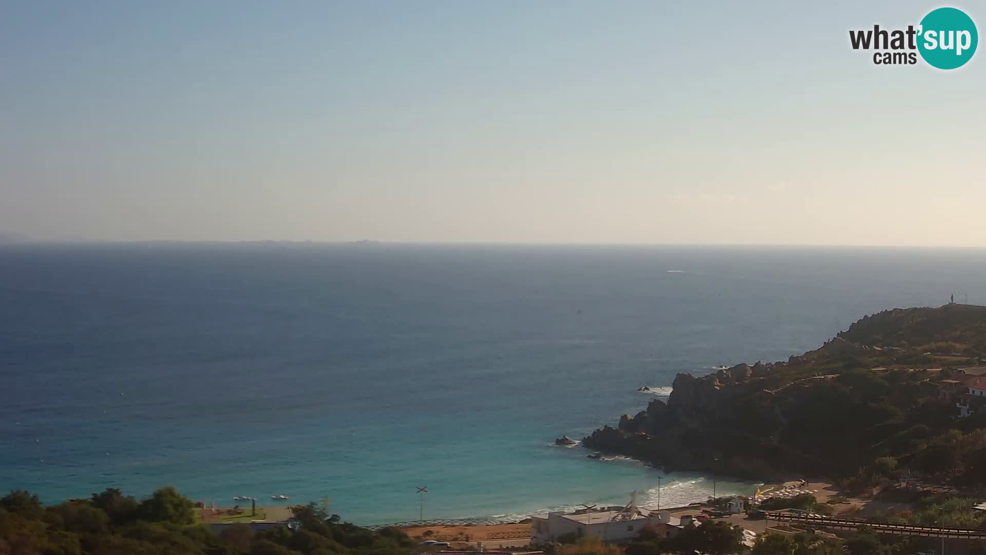 Spletna kamera v živo Rena Bianca – Santa Teresa Gallura – Sardinija