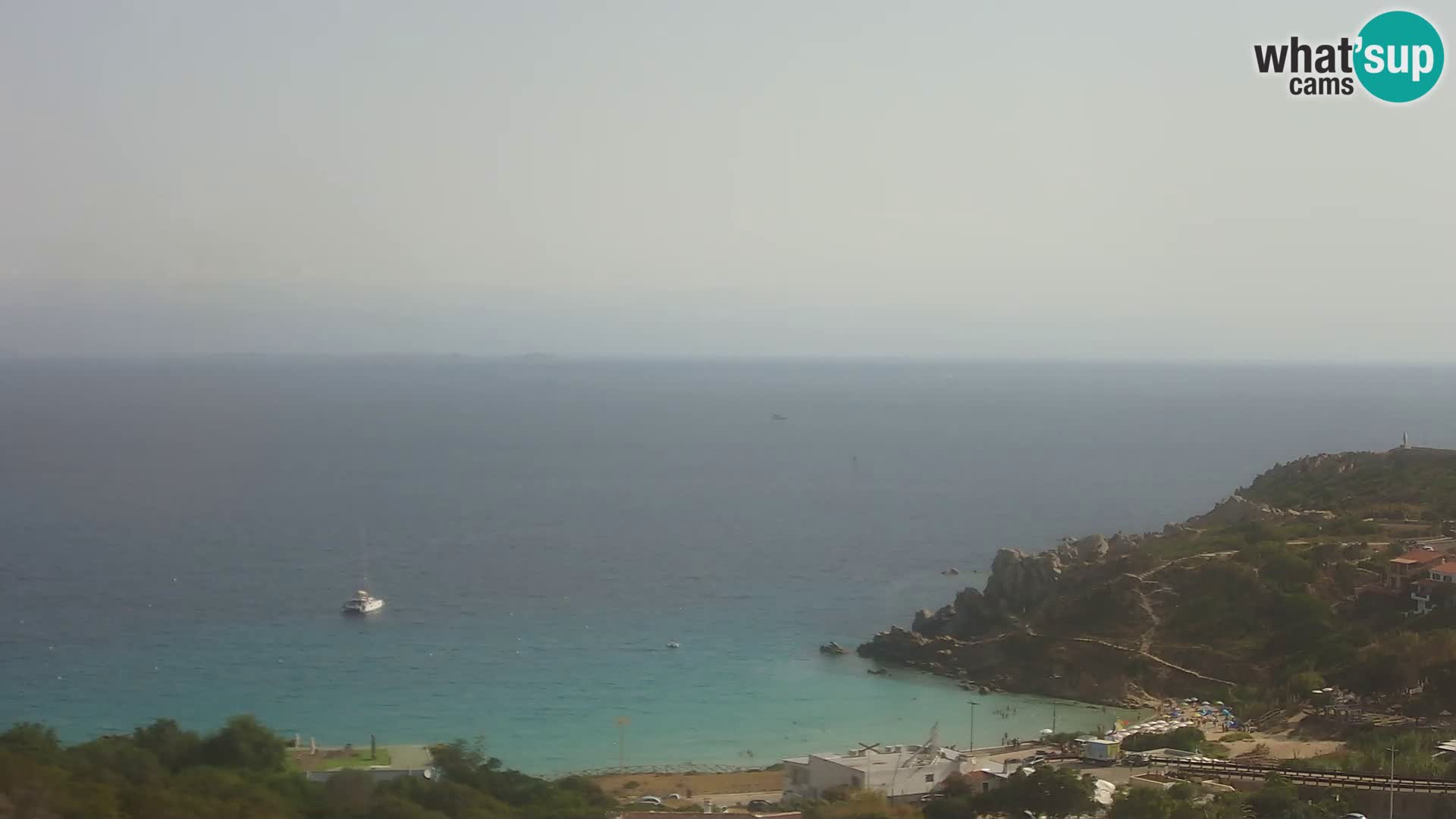Webcam en direct Rena Bianca – Santa Teresa Gallura – Sardaigne