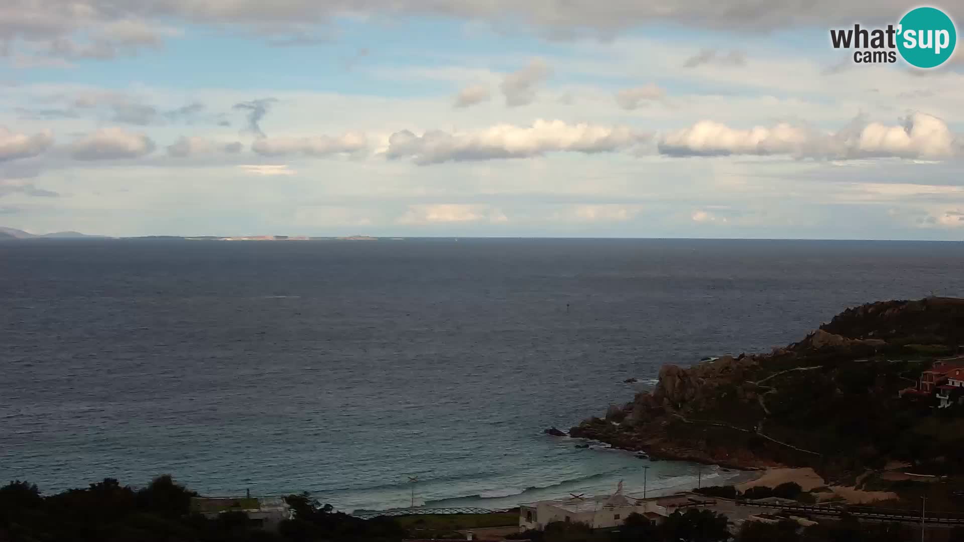 Spletna kamera v živo Rena Bianca – Santa Teresa Gallura – Sardinija