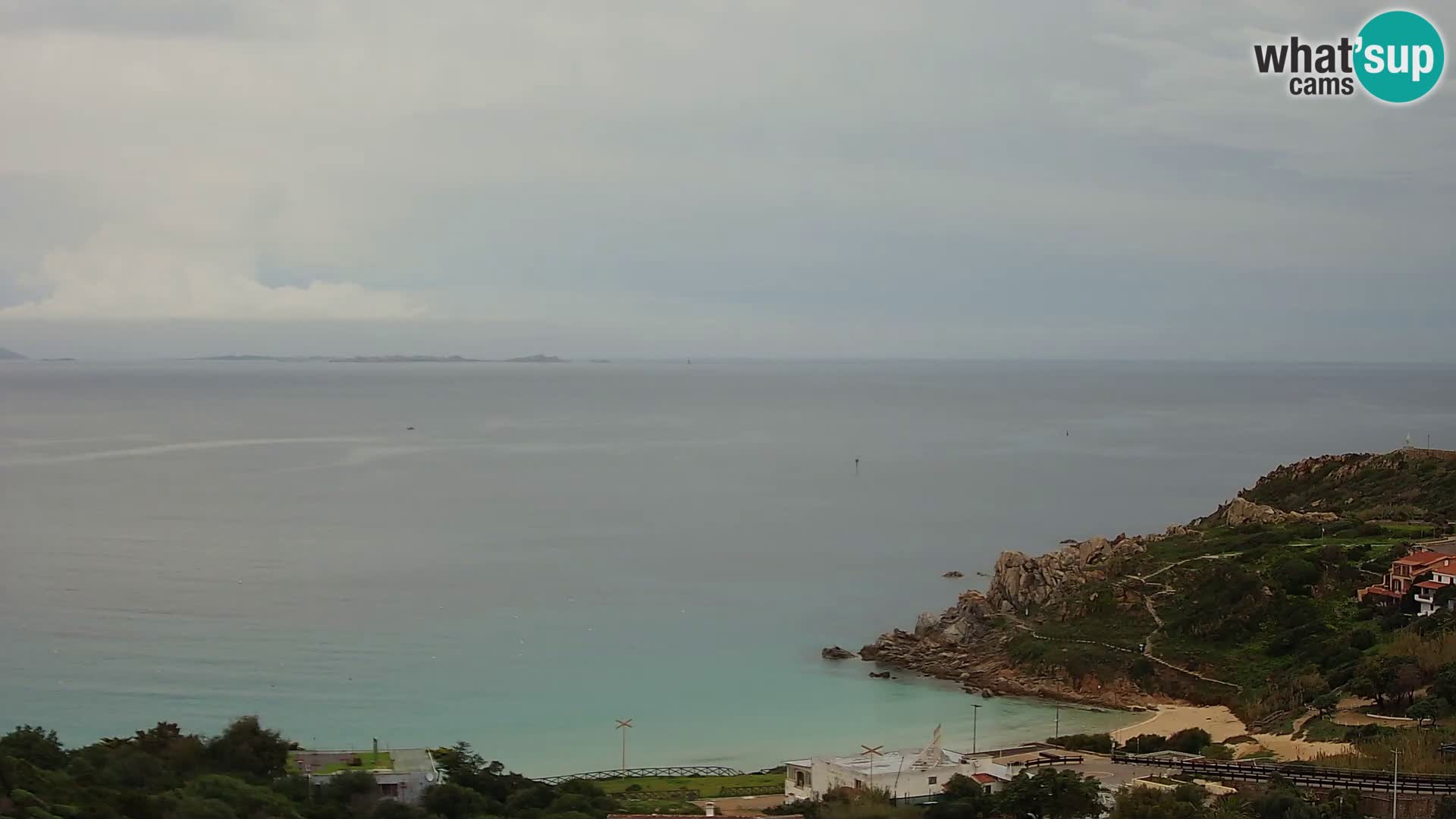 Spletna kamera v živo Rena Bianca – Santa Teresa Gallura – Sardinija