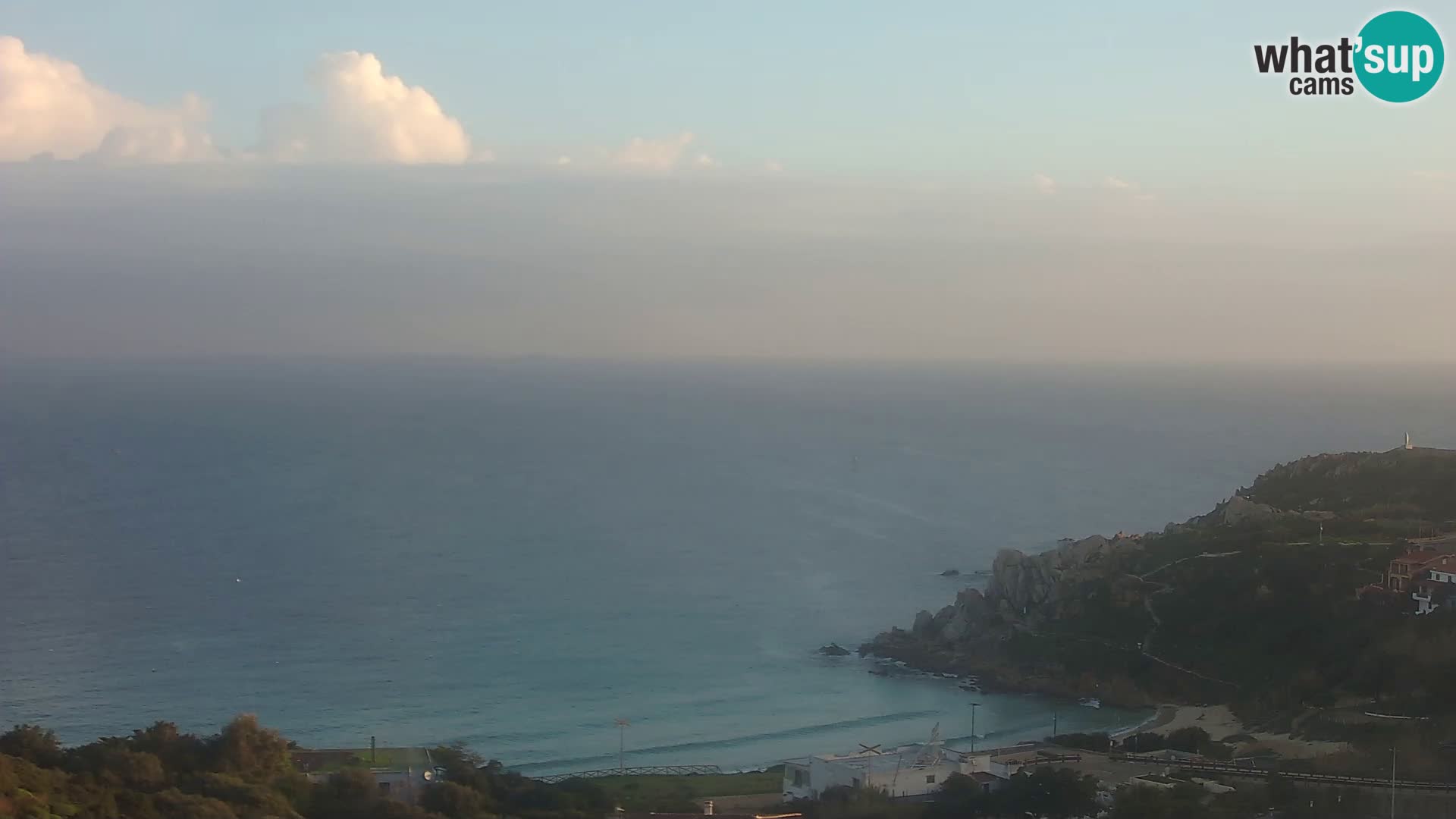 Spletna kamera v živo Rena Bianca – Santa Teresa Gallura – Sardinija