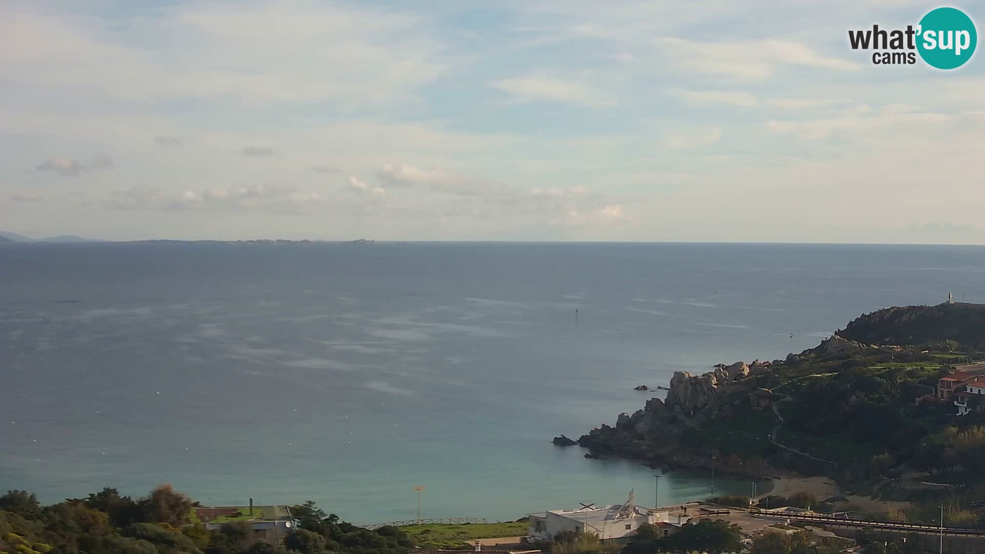 Webcam en direct Rena Bianca – Santa Teresa Gallura – Sardaigne
