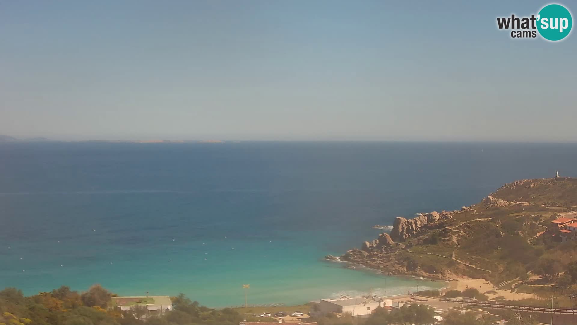 Spletna kamera v živo Rena Bianca – Santa Teresa Gallura – Sardinija