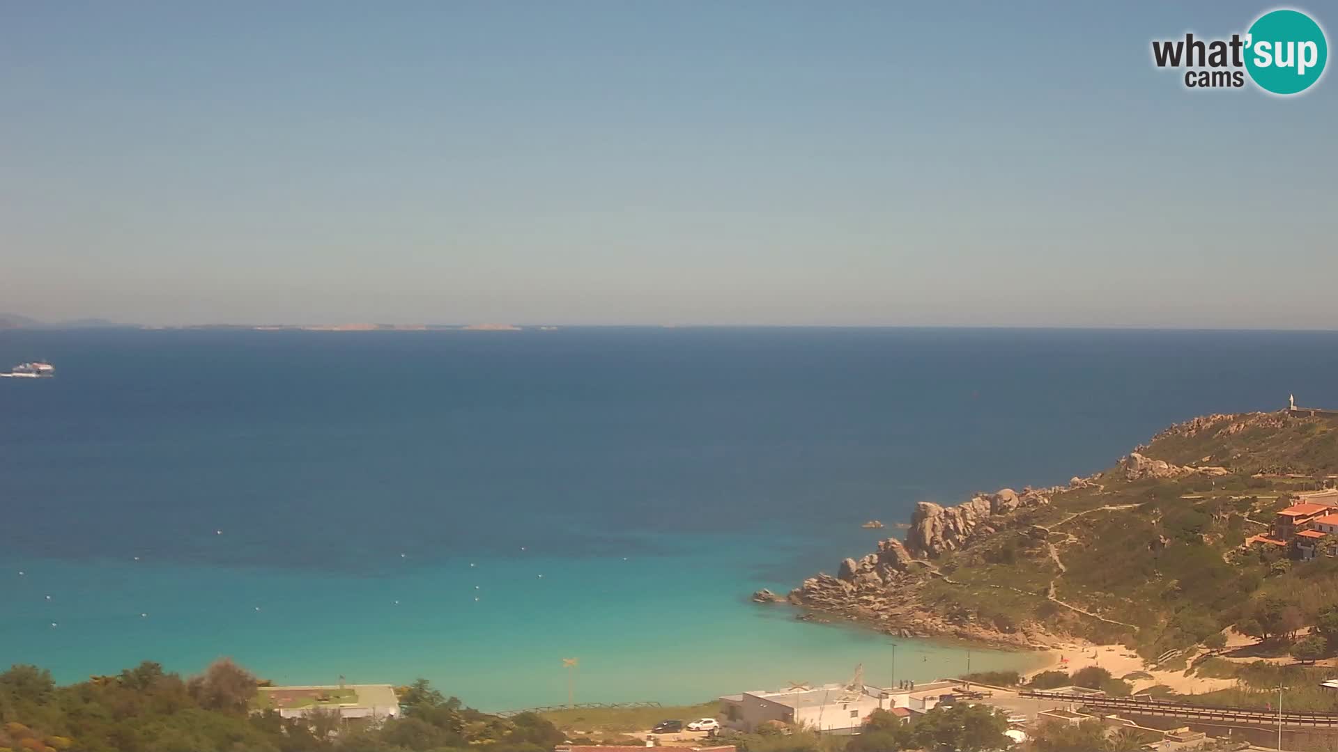 Spletna kamera v živo Rena Bianca – Santa Teresa Gallura – Sardinija