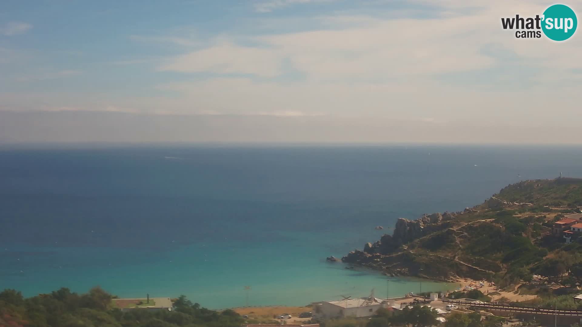 Spletna kamera v živo Rena Bianca – Santa Teresa Gallura – Sardinija