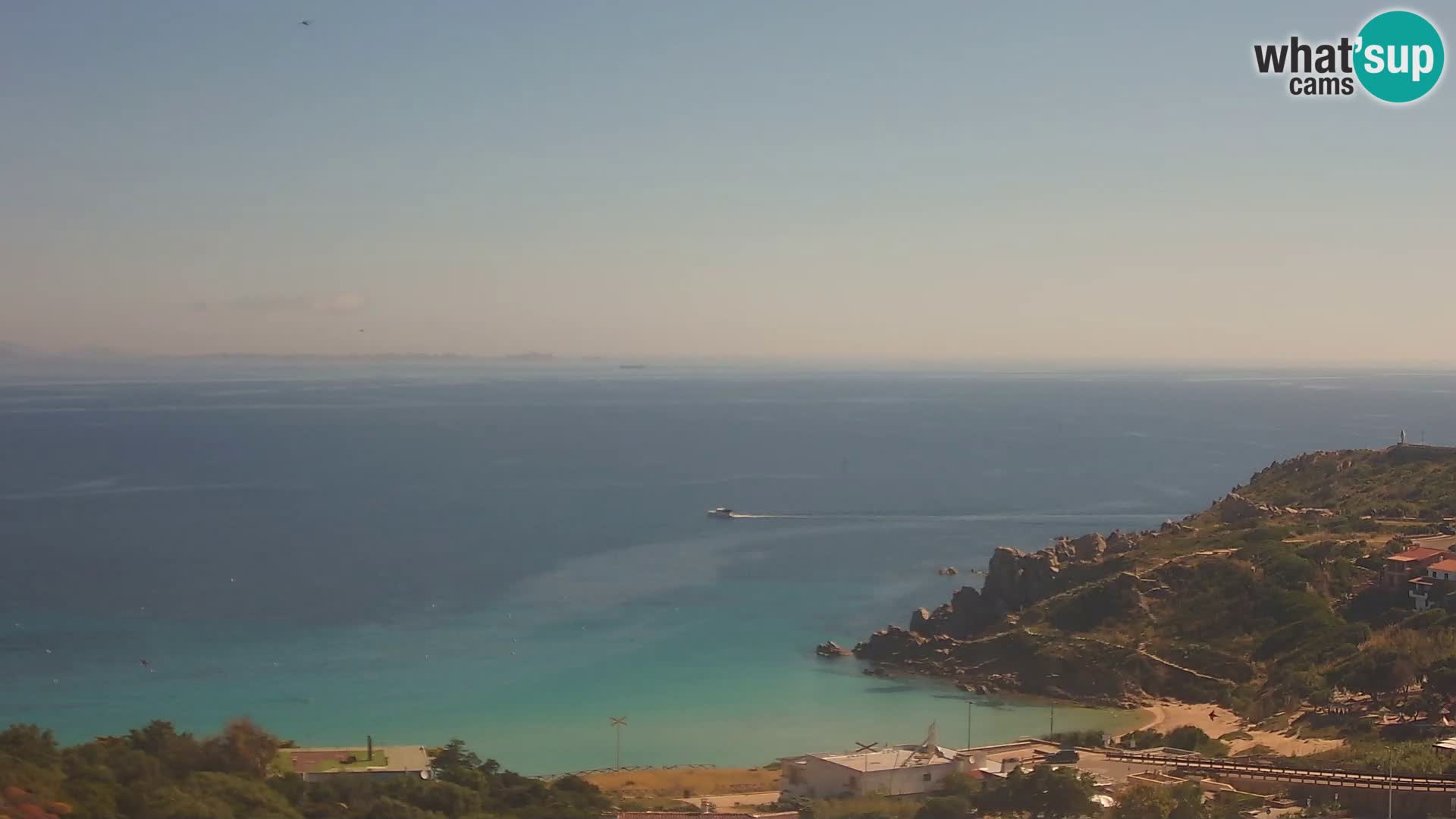 Spletna kamera v živo Rena Bianca – Santa Teresa Gallura – Sardinija