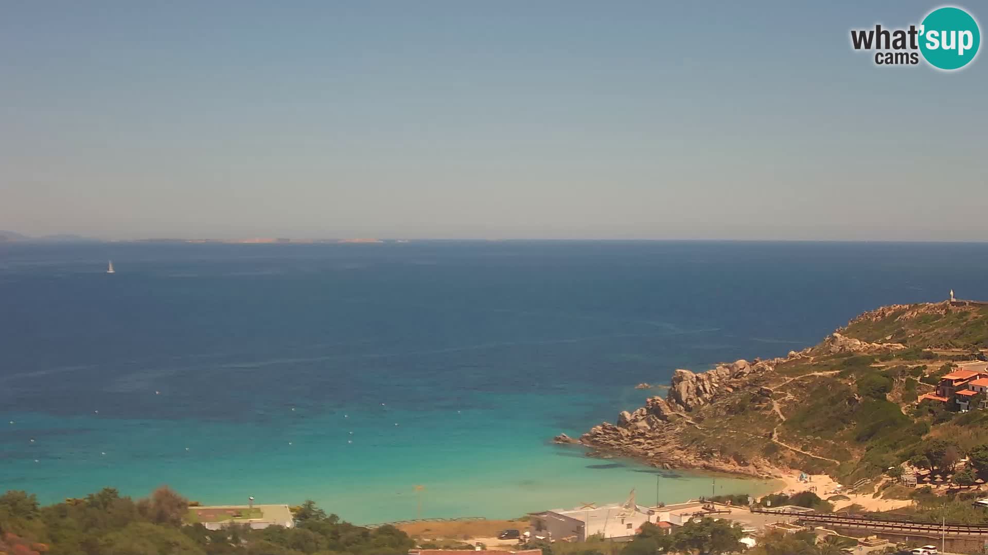 Web kamera uživo Rena Bianca – Santa Teresa Gallura – Sardinija
