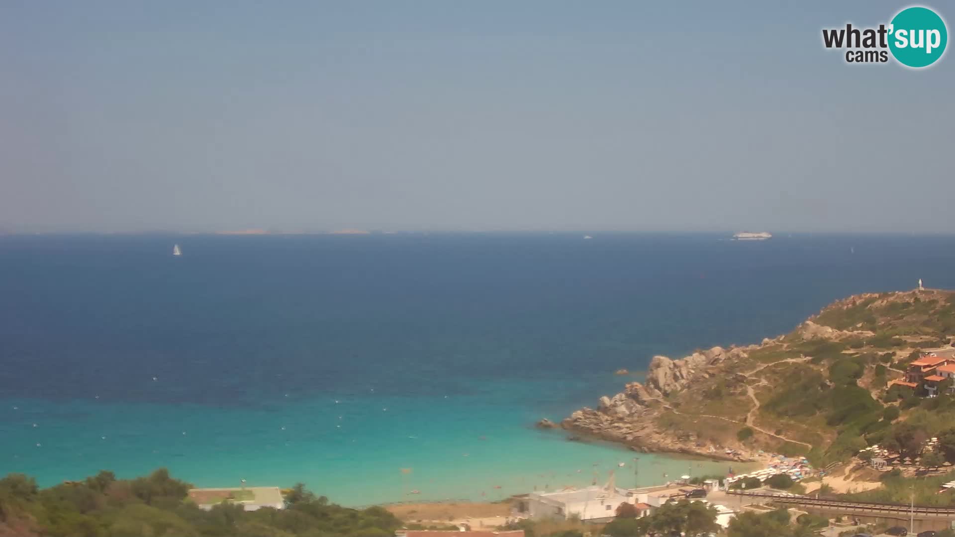 Web kamera uživo Rena Bianca – Santa Teresa Gallura – Sardinija