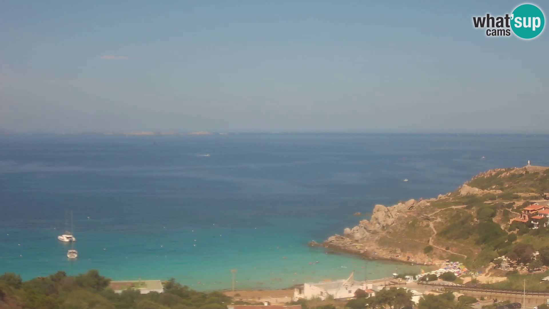 Live Webcam Rena Bianca – Santa Teresa Gallura – Sardinien