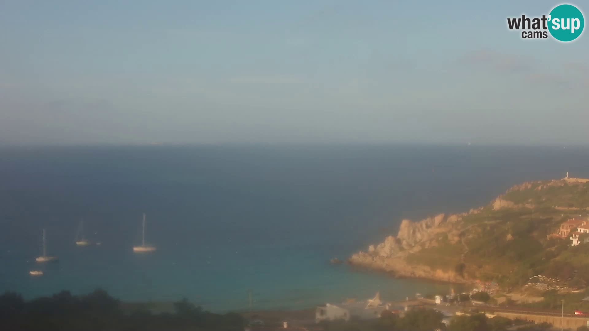Spletna kamera v živo Rena Bianca – Santa Teresa Gallura – Sardinija