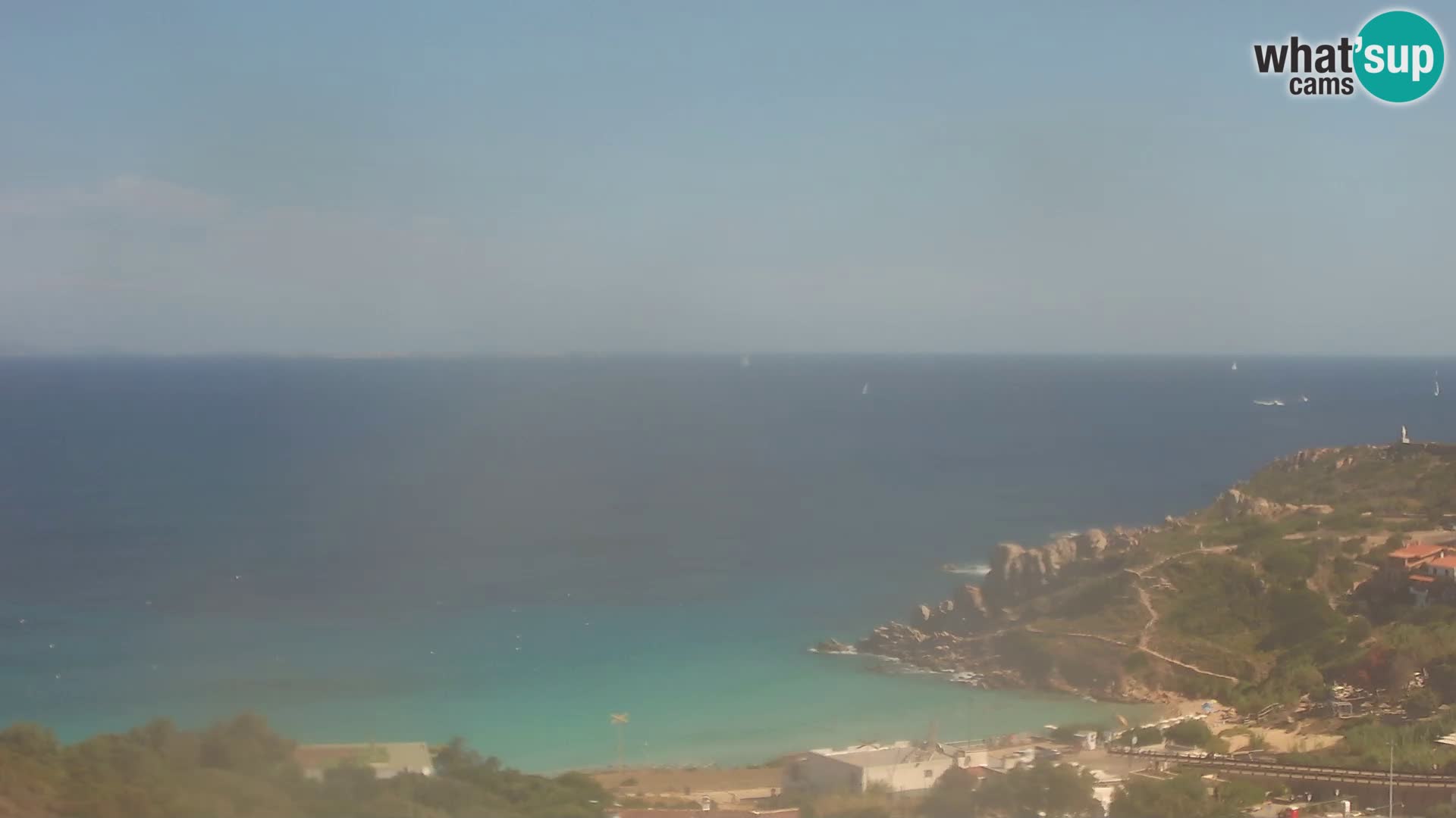 Webcam en direct Rena Bianca – Santa Teresa Gallura – Sardaigne