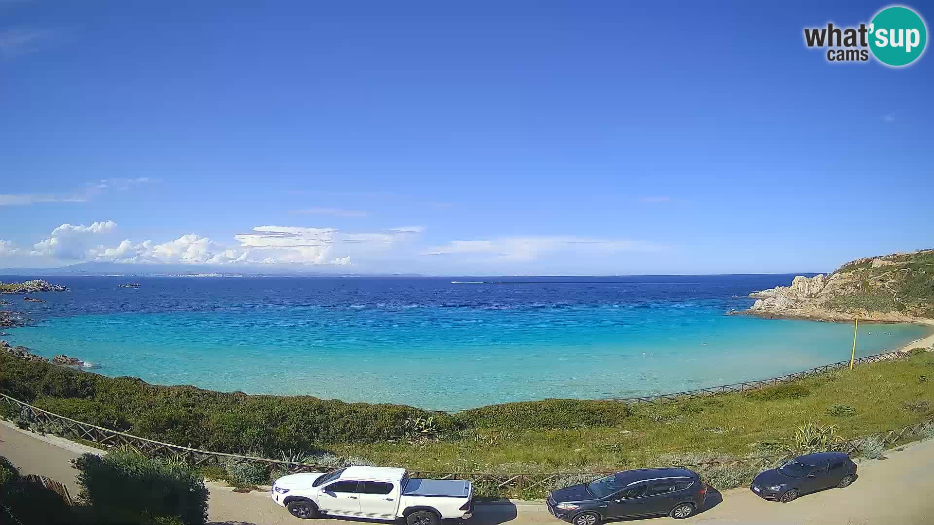 Webcam de la plage Rena Bianca – Santa Teresa Gallura – Sardaigne