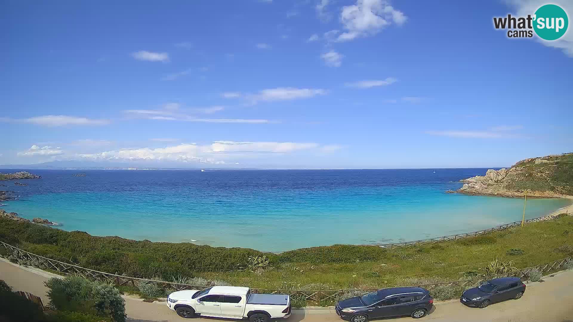 Web kamera plaže Rena Bianca – Santa Teresa Gallura – Sardinija