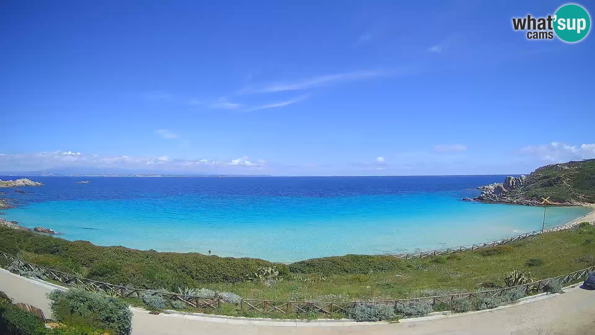 Webcam Spiaggia Rena Bianca – Santa Teresa Gallura – Sardegna