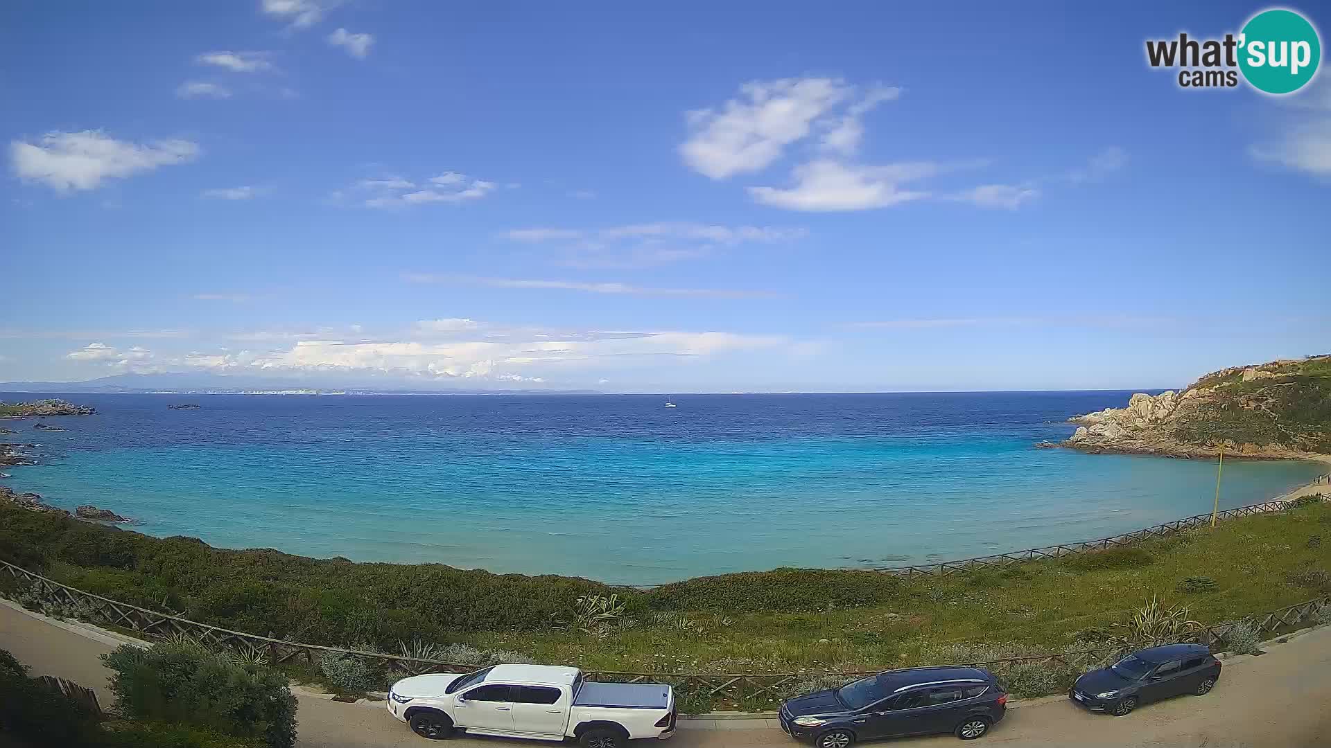Web kamera plaže Rena Bianca – Santa Teresa Gallura – Sardinija