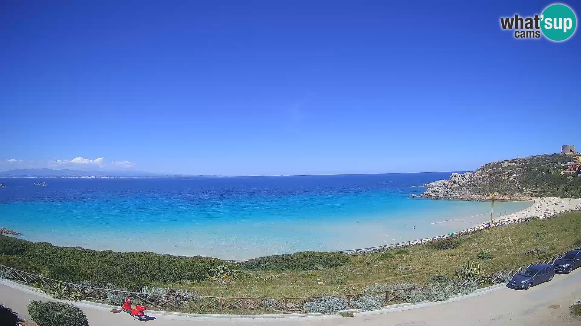 Cámara web playa Rena Bianca – Santa Teresa Gallura – Cerdeña
