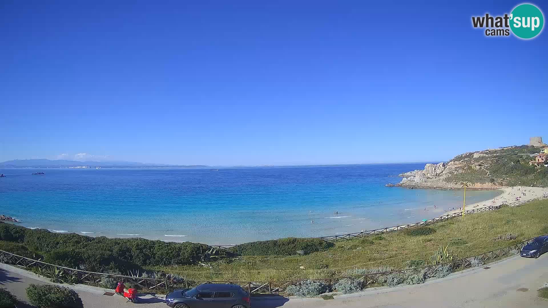 Webcam Rena Bianca Strand – Santa Teresa Gallura – Sardinien