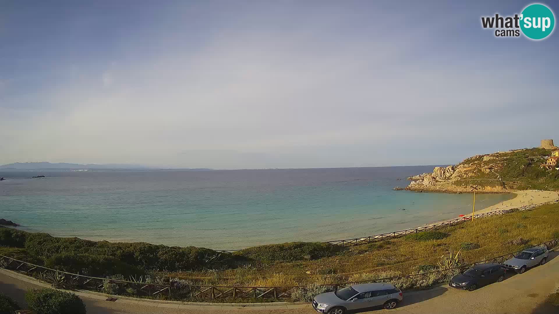Webcam Rena Bianca beach – Spiaggia Rena Bianca – Santa Teresa Gallura – Sardinia