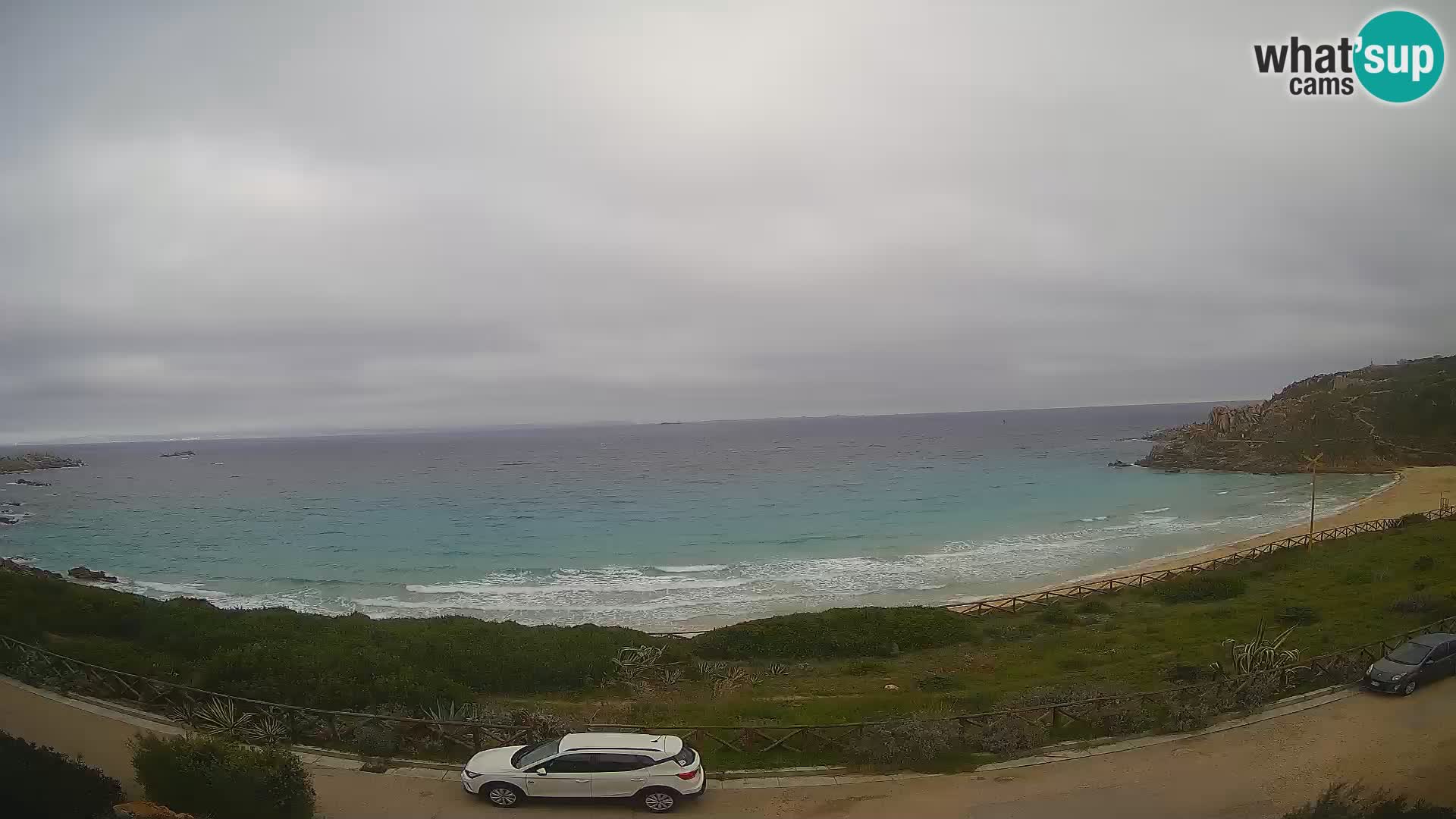 Webcam Rena Bianca beach – Spiaggia Rena Bianca – Santa Teresa Gallura – Sardinia