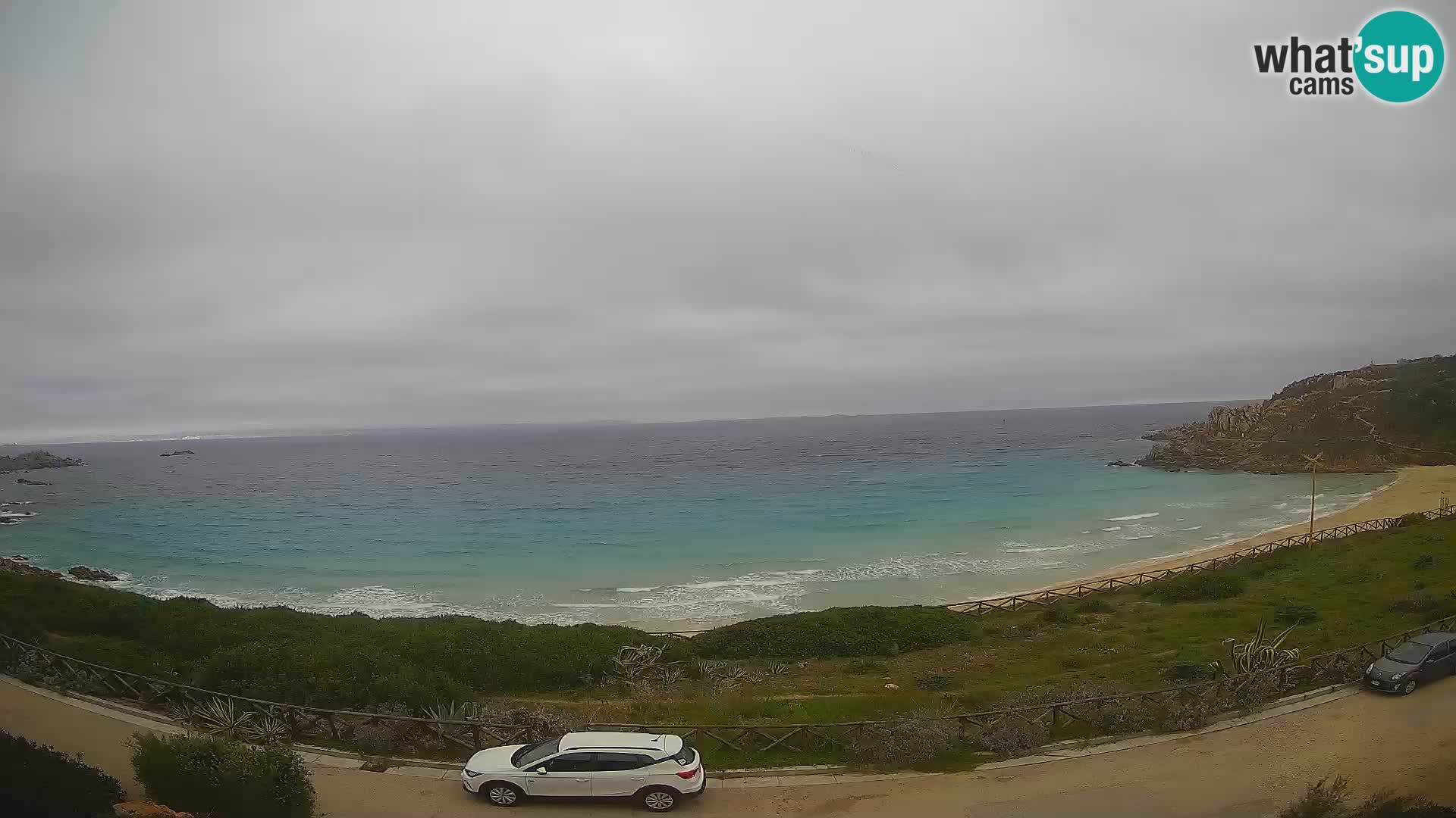 Spletna kamera plaža Rena Bianca – Santa Teresa Gallura – Sardinija