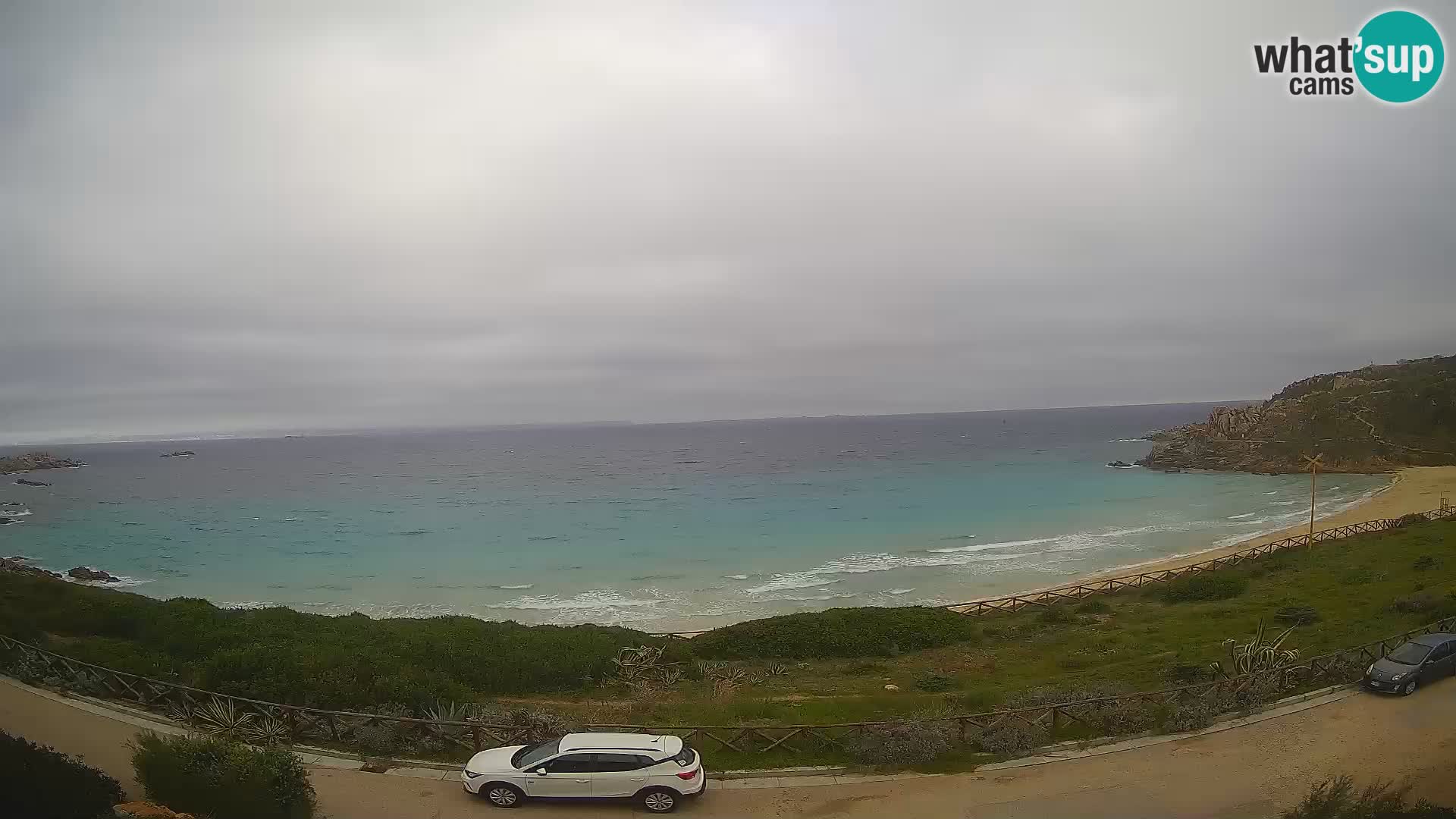 Web kamera plaže Rena Bianca – Santa Teresa Gallura – Sardinija