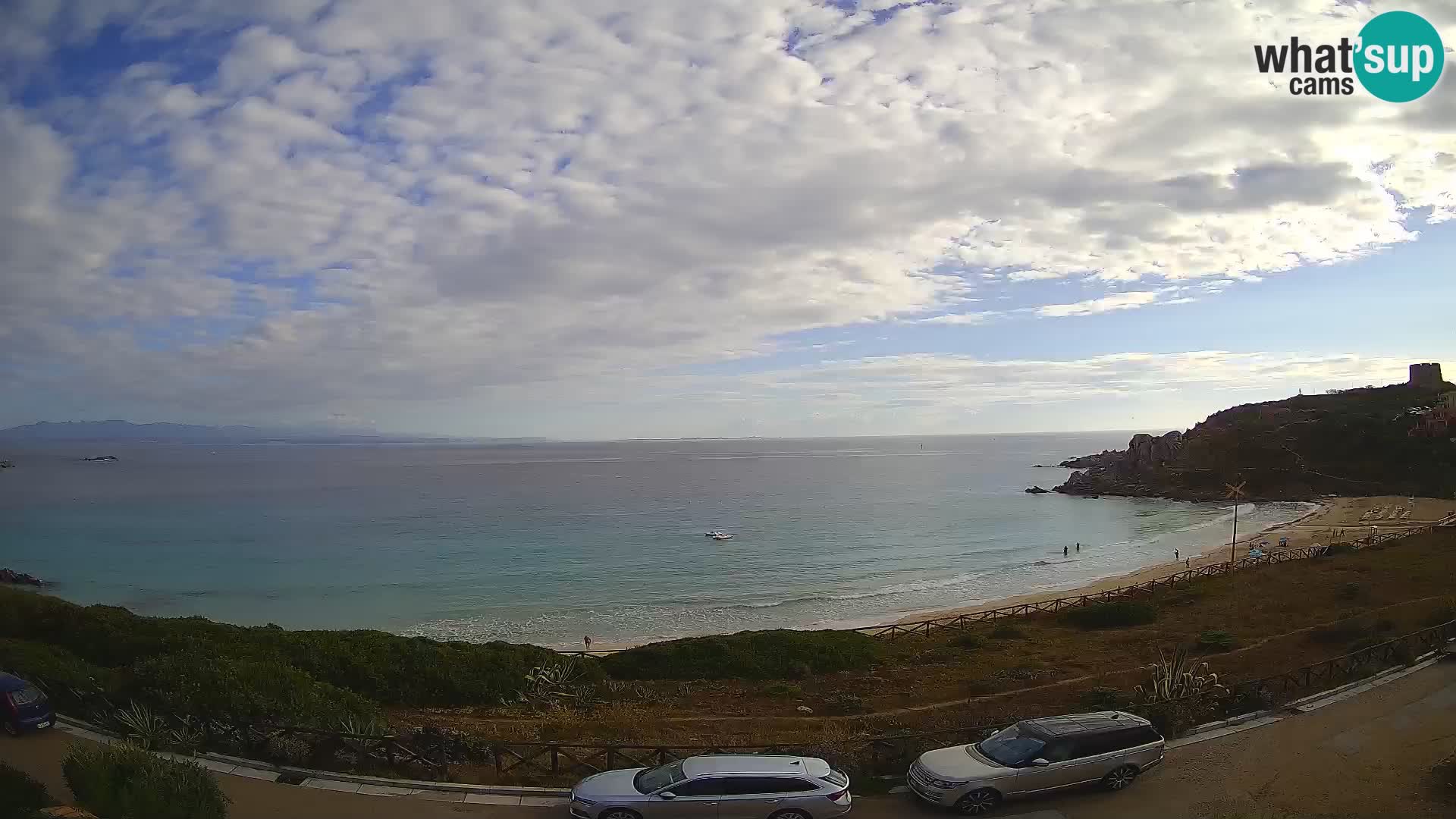 Webcam de la plage Rena Bianca – Santa Teresa Gallura – Sardaigne