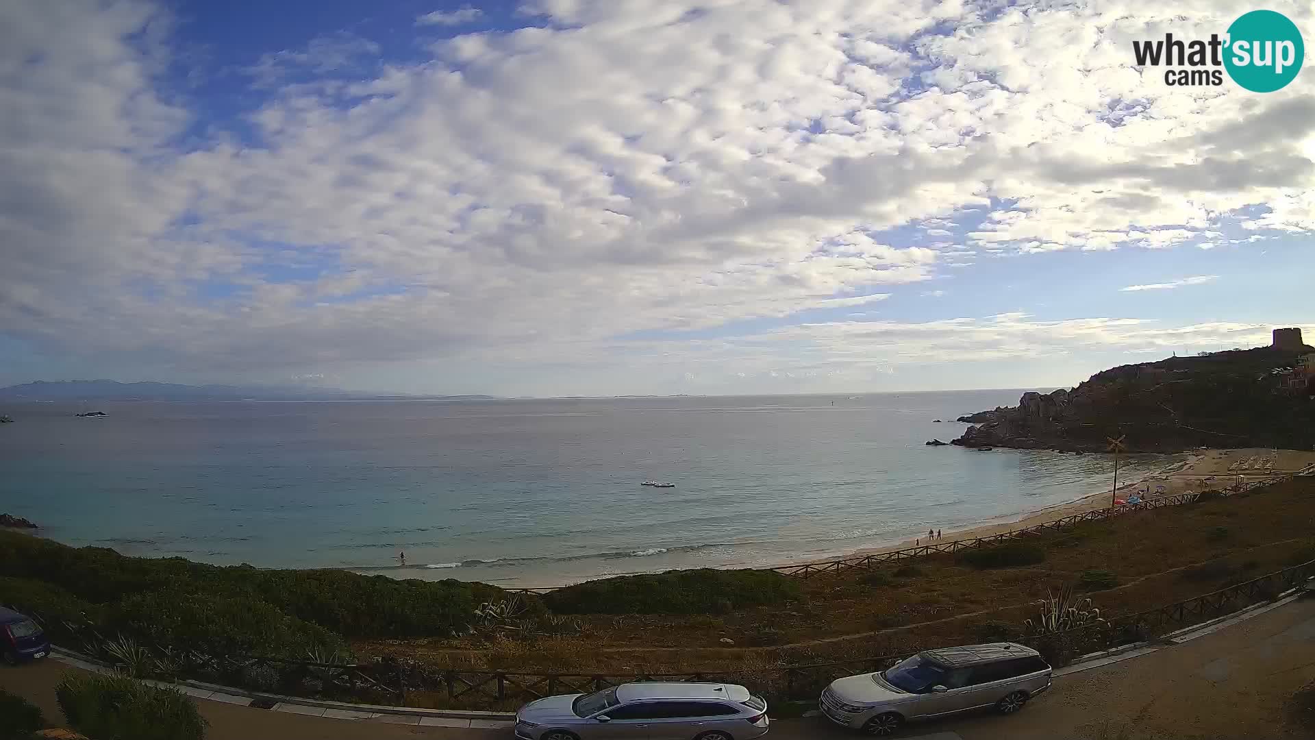 Webcam de la plage Rena Bianca – Santa Teresa Gallura – Sardaigne