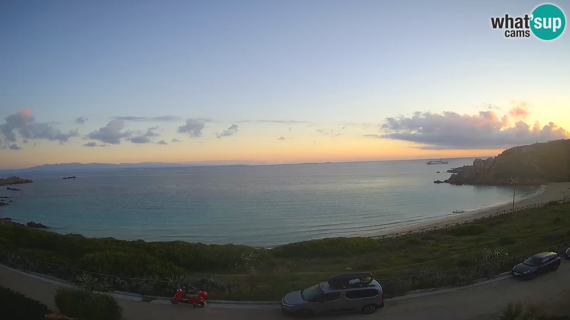 Webcam de la plage Rena Bianca – Santa Teresa Gallura – Sardaigne