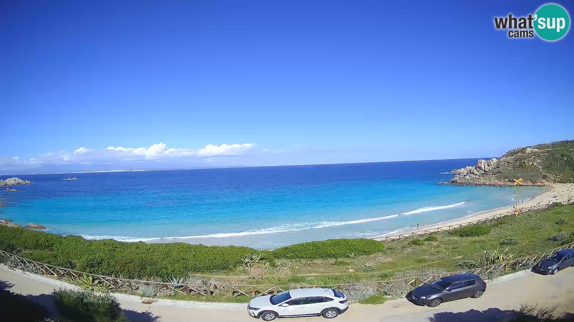 Webcam Rena Bianca Strand – Santa Teresa Gallura – Sardinien