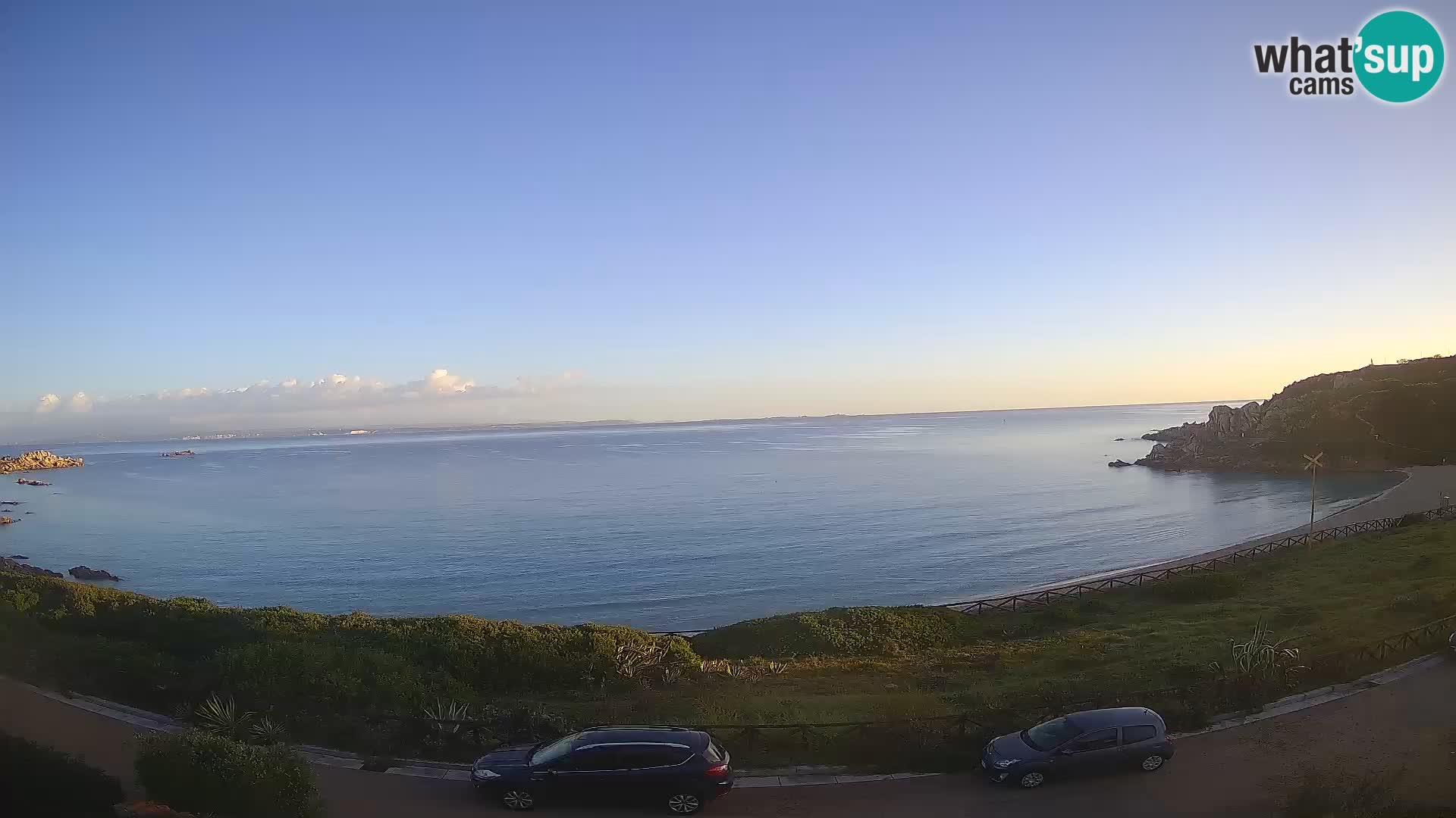 Webcam de la plage Rena Bianca – Santa Teresa Gallura – Sardaigne