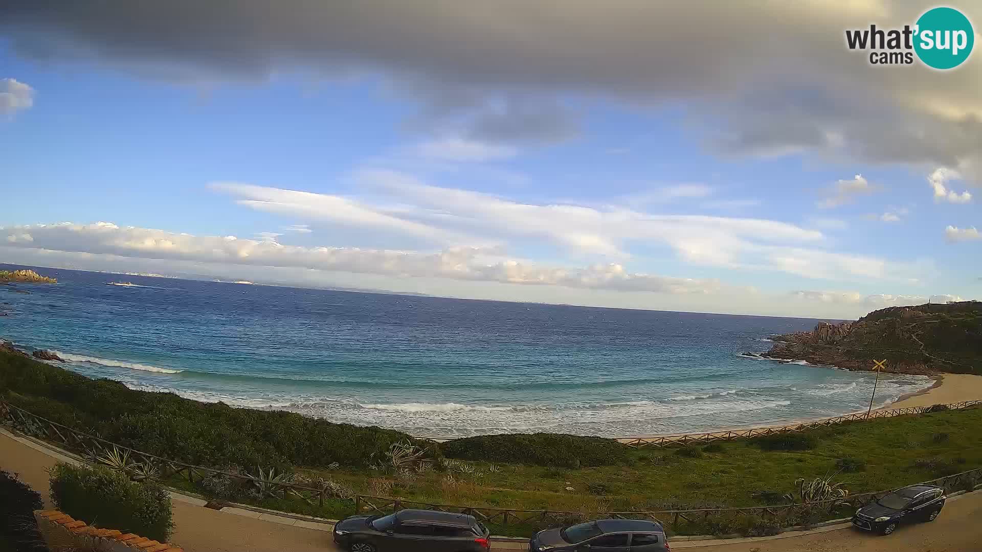 Webcam Rena Bianca beach – Spiaggia Rena Bianca – Santa Teresa Gallura – Sardinia