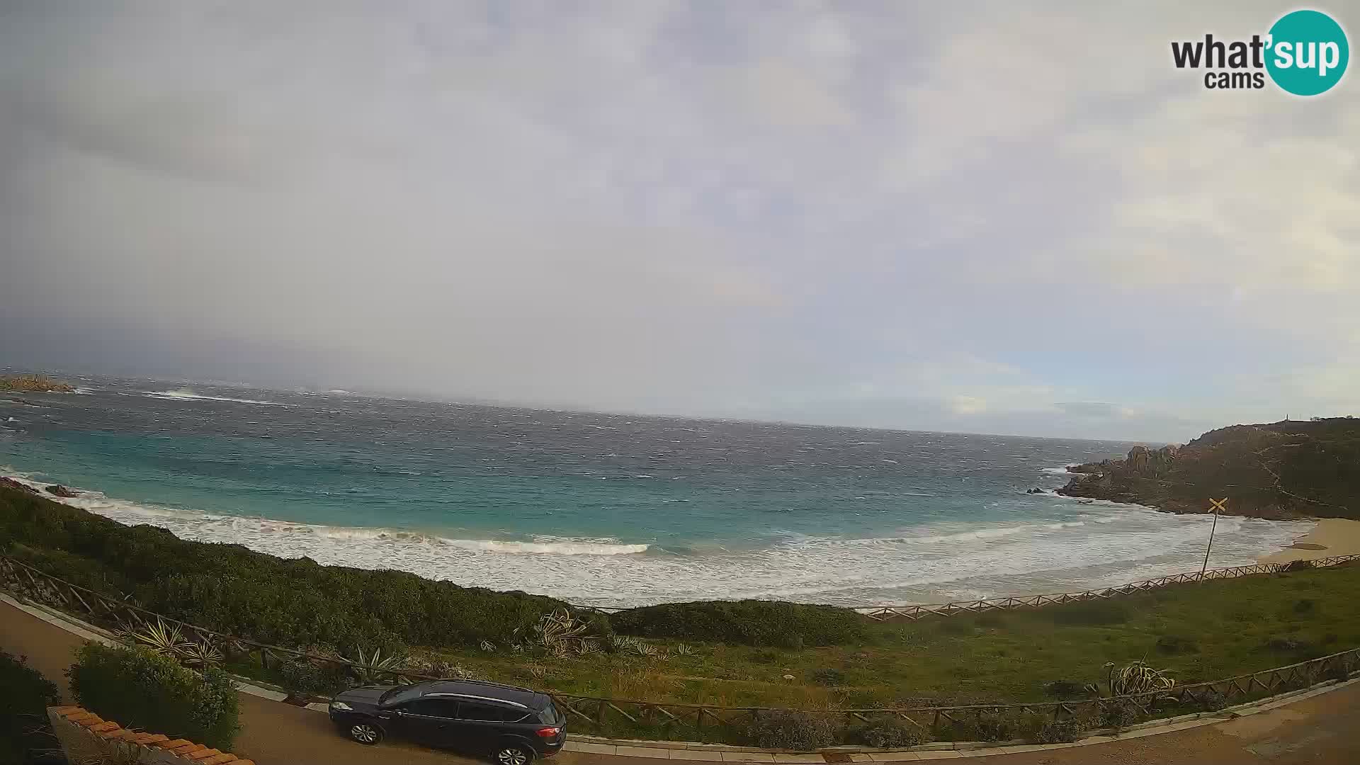 Spletna kamera plaža Rena Bianca – Santa Teresa Gallura – Sardinija