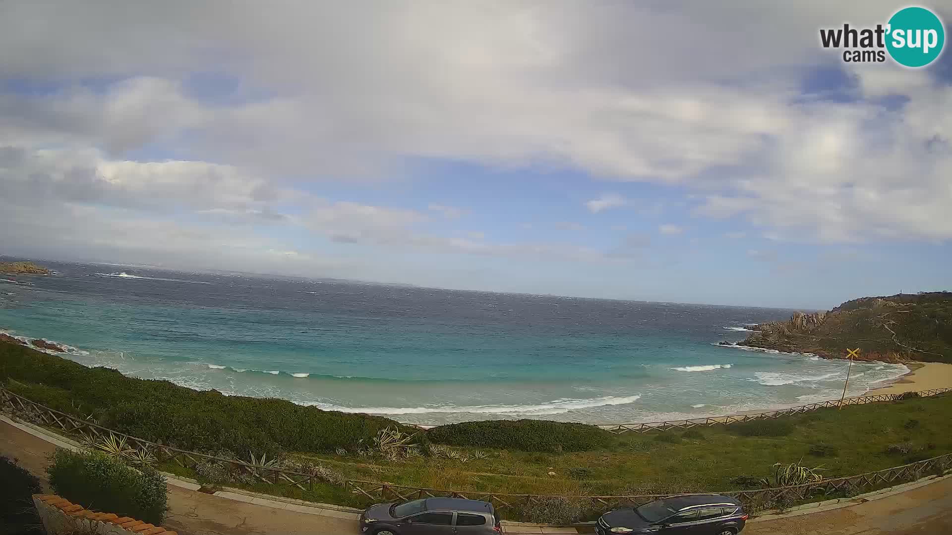 Spletna kamera plaža Rena Bianca – Santa Teresa Gallura – Sardinija