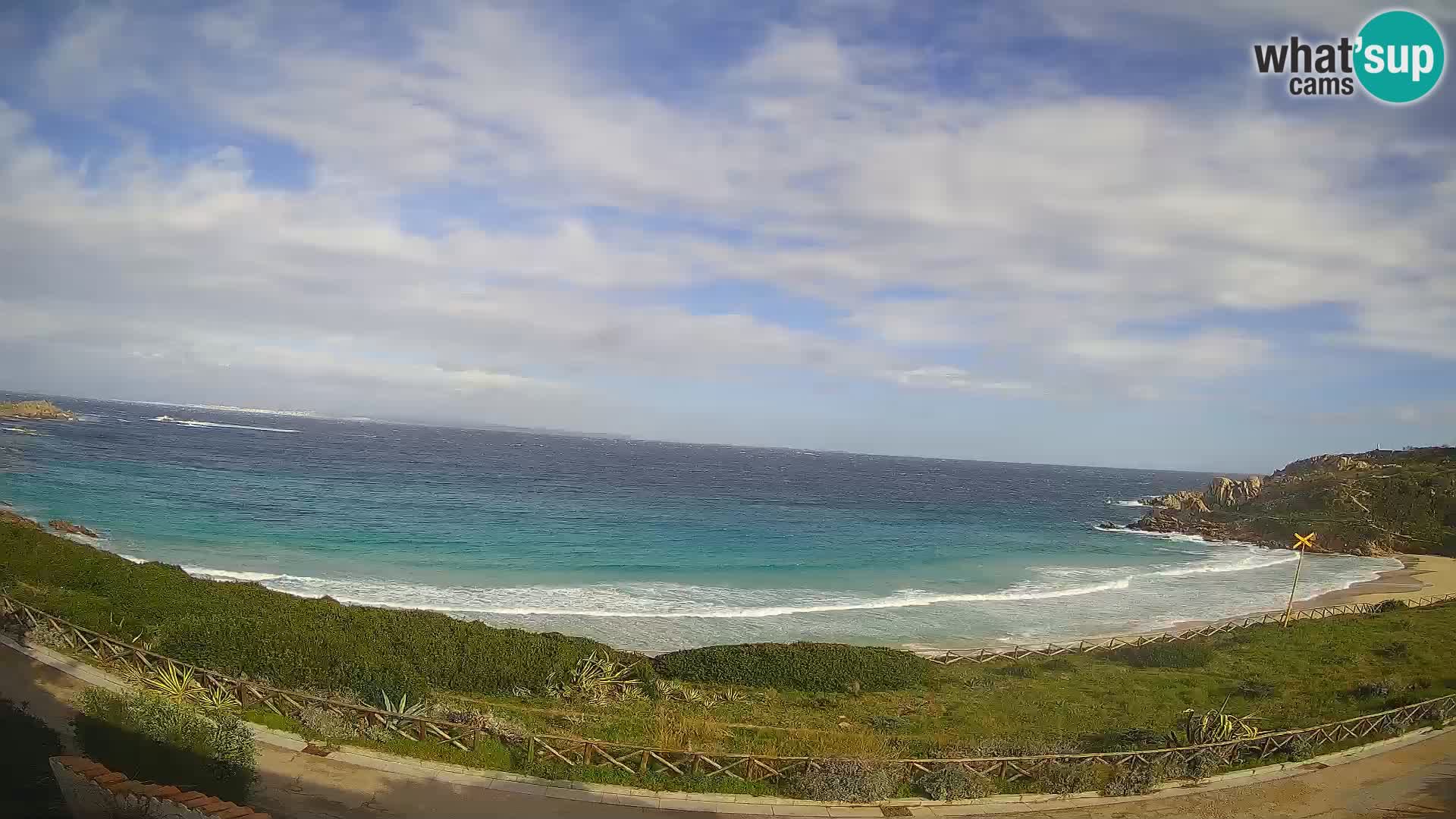 Cámara web playa Rena Bianca – Santa Teresa Gallura – Cerdeña