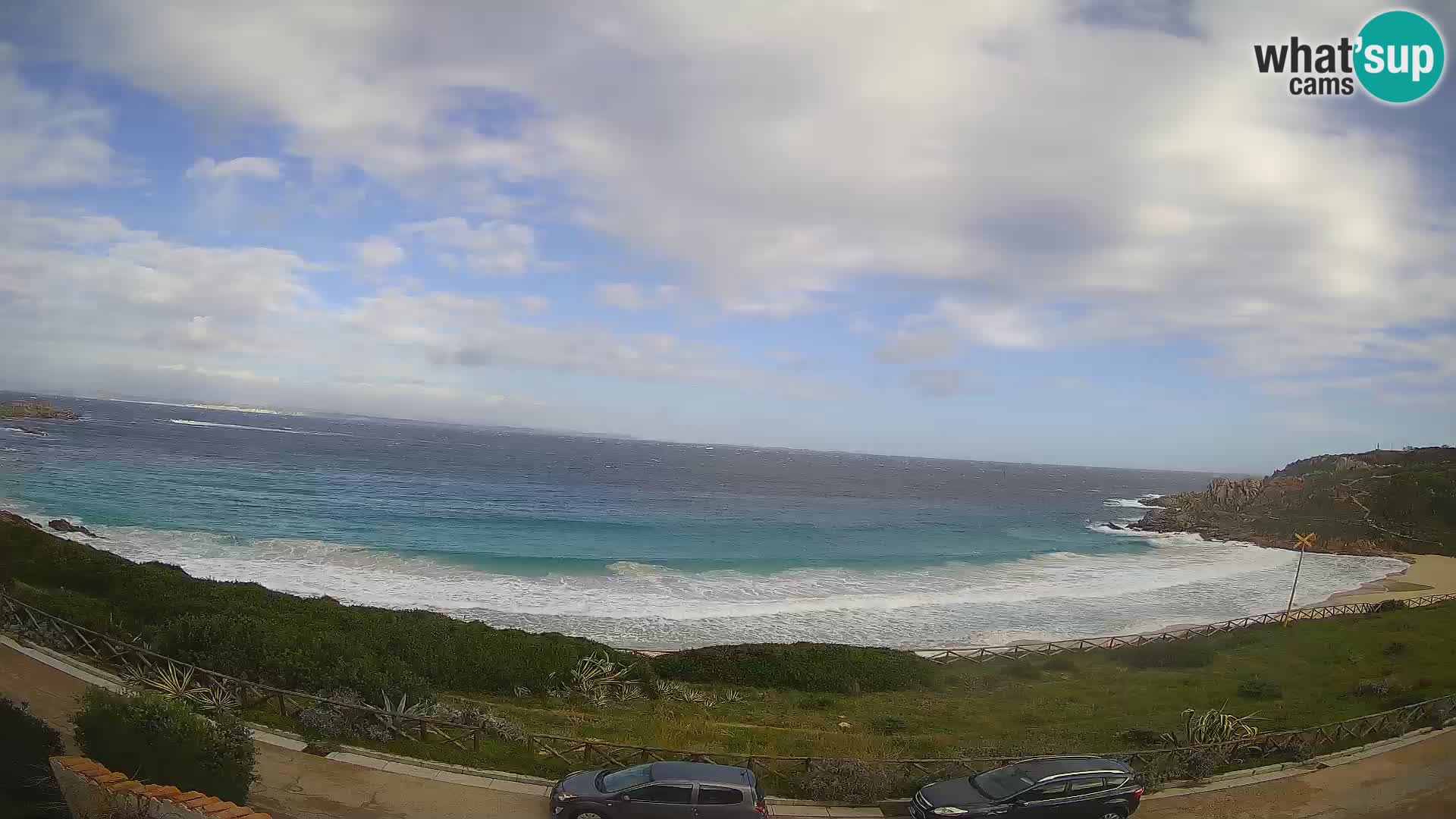 Cámara web playa Rena Bianca – Santa Teresa Gallura – Cerdeña