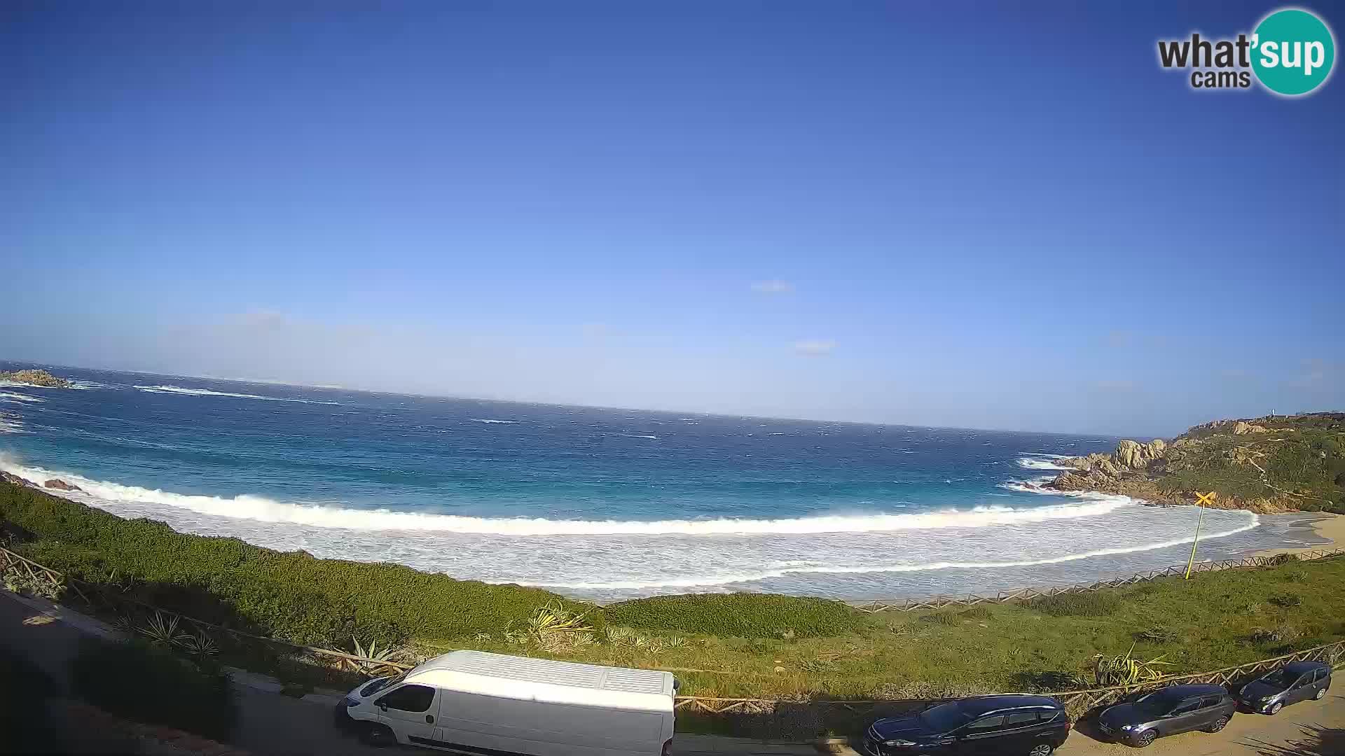 Cámara web playa Rena Bianca – Santa Teresa Gallura – Cerdeña