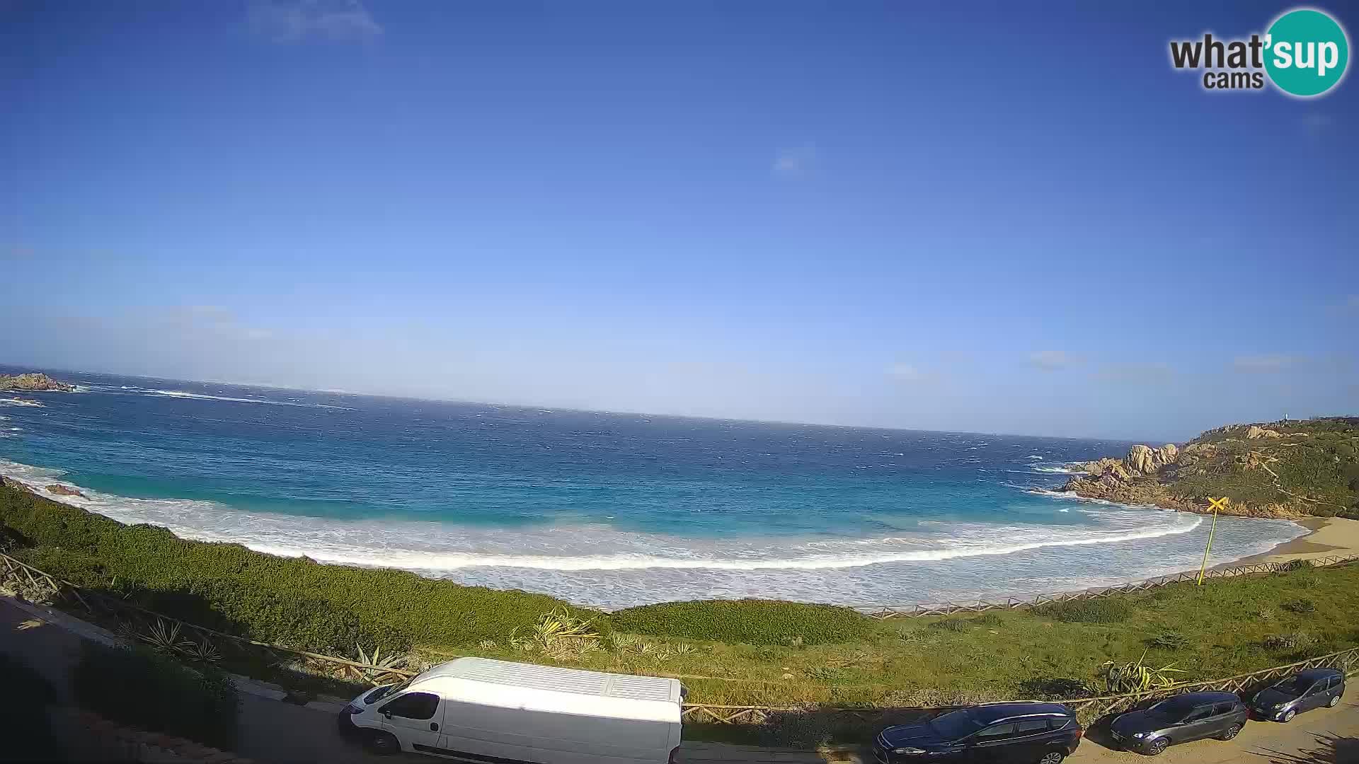 Webcam Rena Bianca Strand – Santa Teresa Gallura – Sardinien