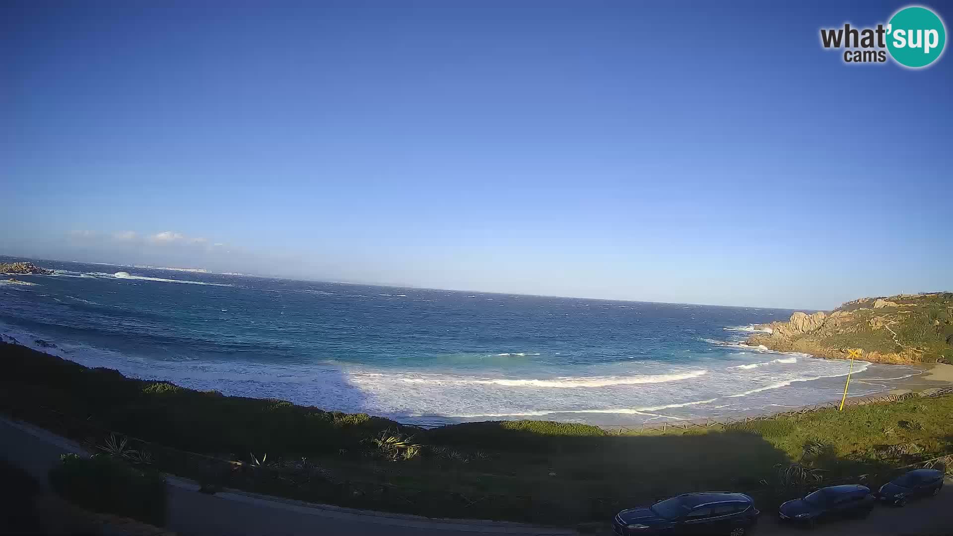 Spletna kamera plaža Rena Bianca – Santa Teresa Gallura – Sardinija