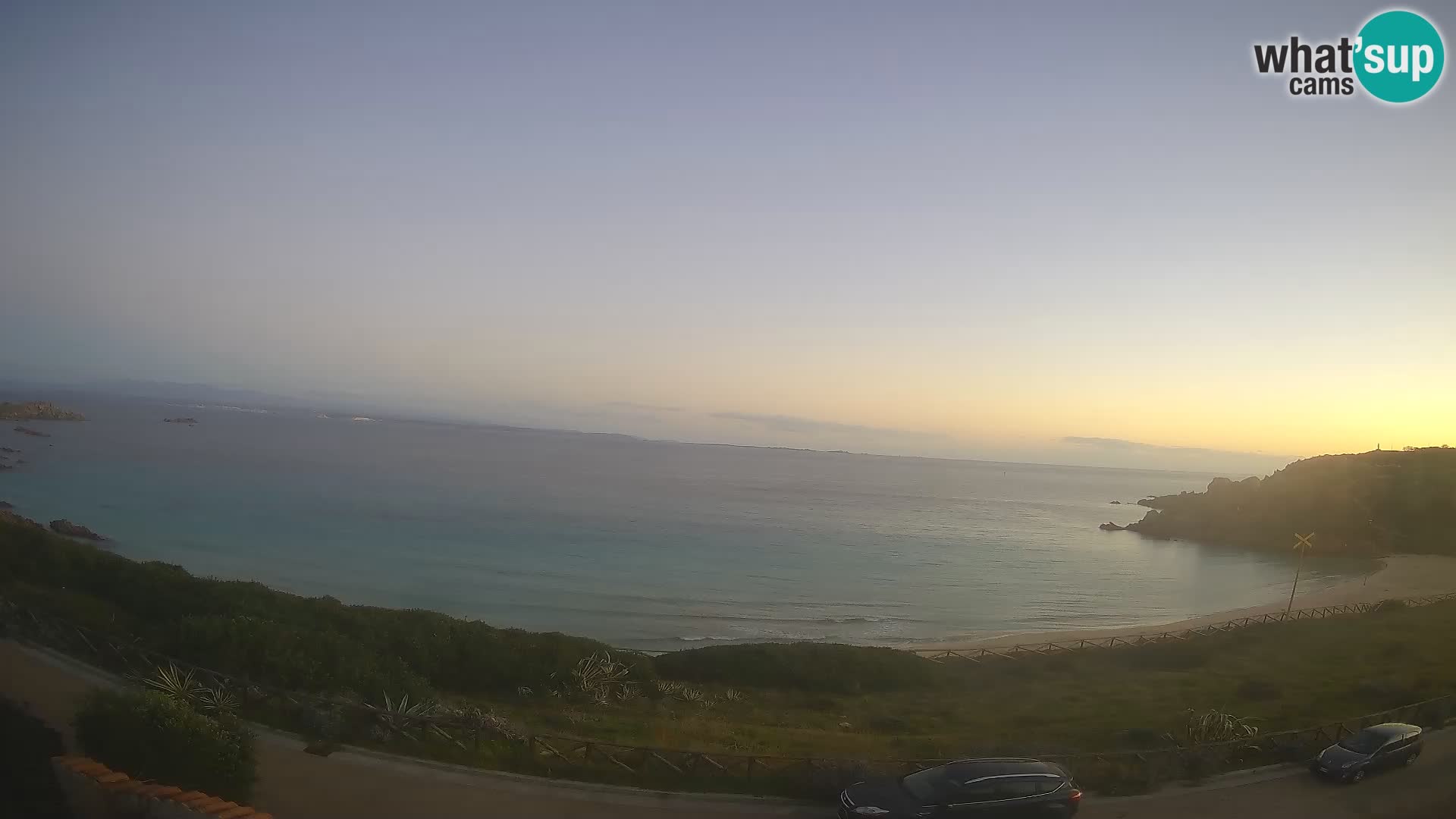 Spletna kamera plaža Rena Bianca – Santa Teresa Gallura – Sardinija