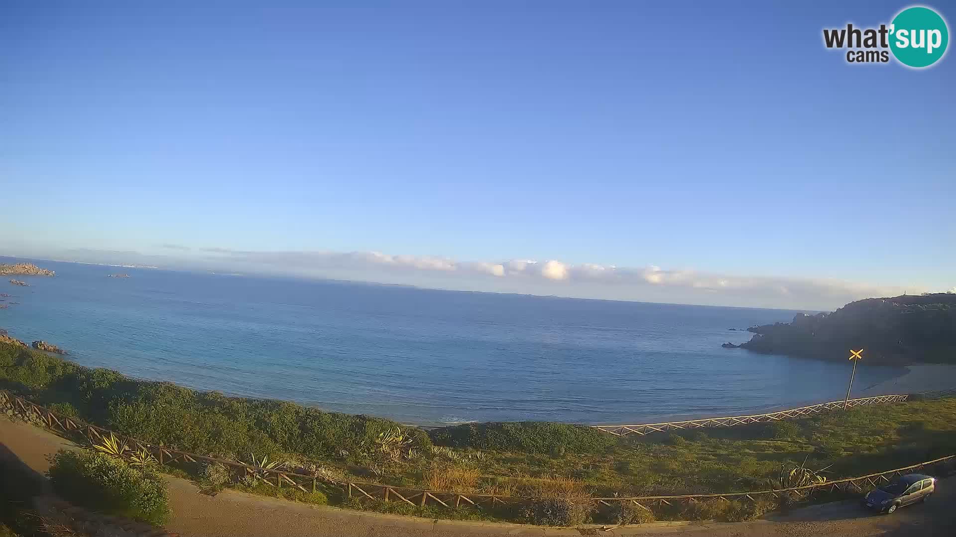 Cámara web playa Rena Bianca – Santa Teresa Gallura – Cerdeña