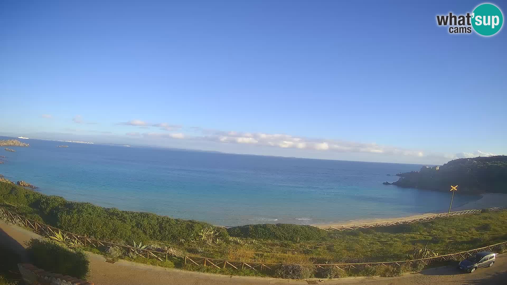 Webcam Spiaggia Rena Bianca – Santa Teresa Gallura – Sardegna