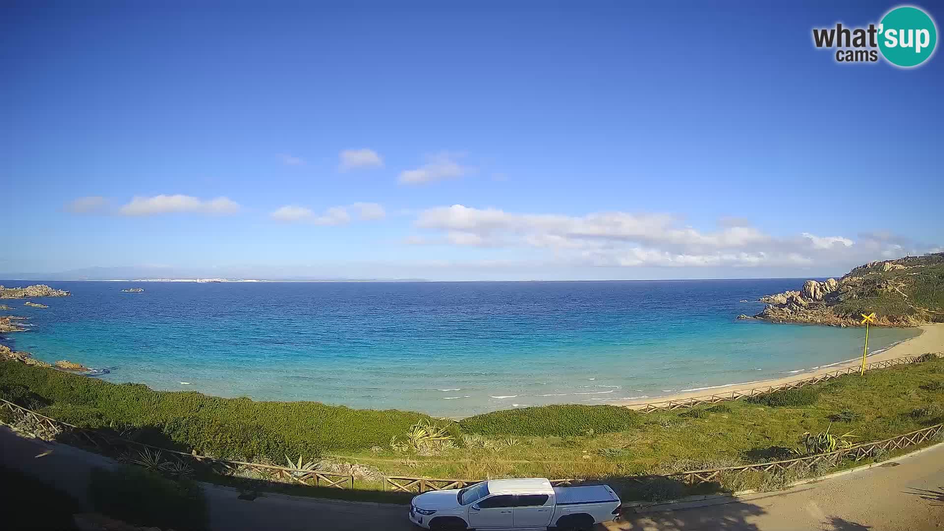 Webcam Spiaggia Rena Bianca – Santa Teresa Gallura – Sardegna