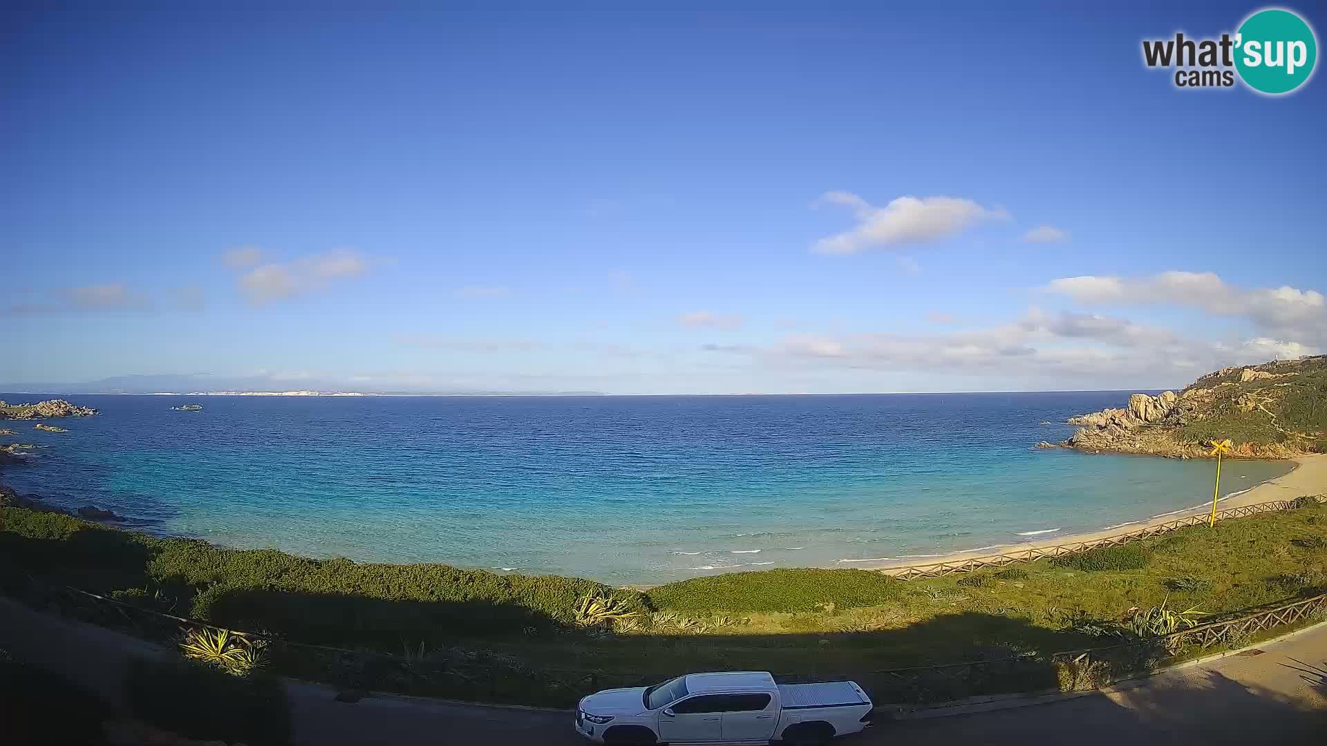 Webcam Rena Bianca Strand – Santa Teresa Gallura – Sardinien