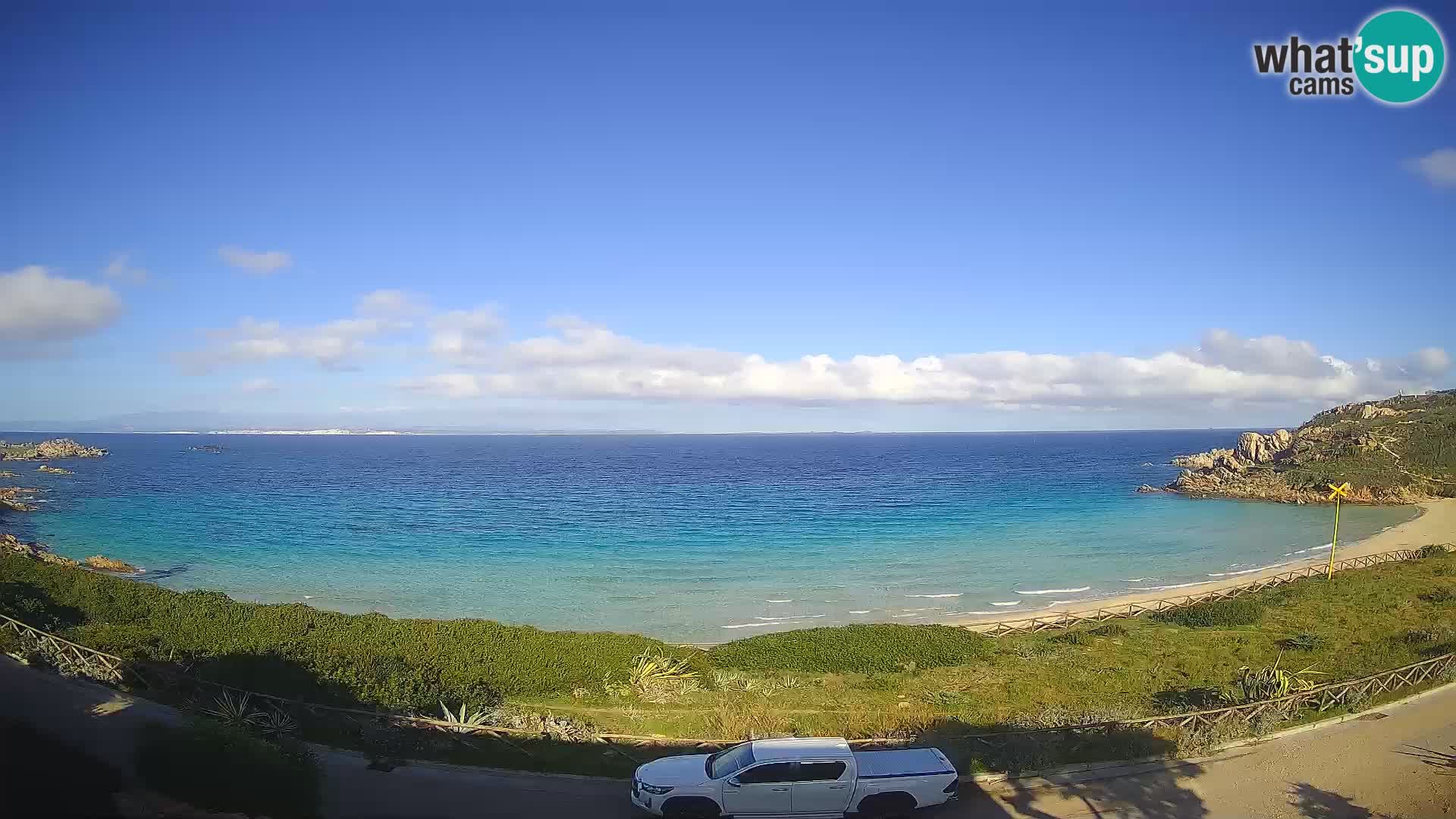 Cámara web playa Rena Bianca – Santa Teresa Gallura – Cerdeña