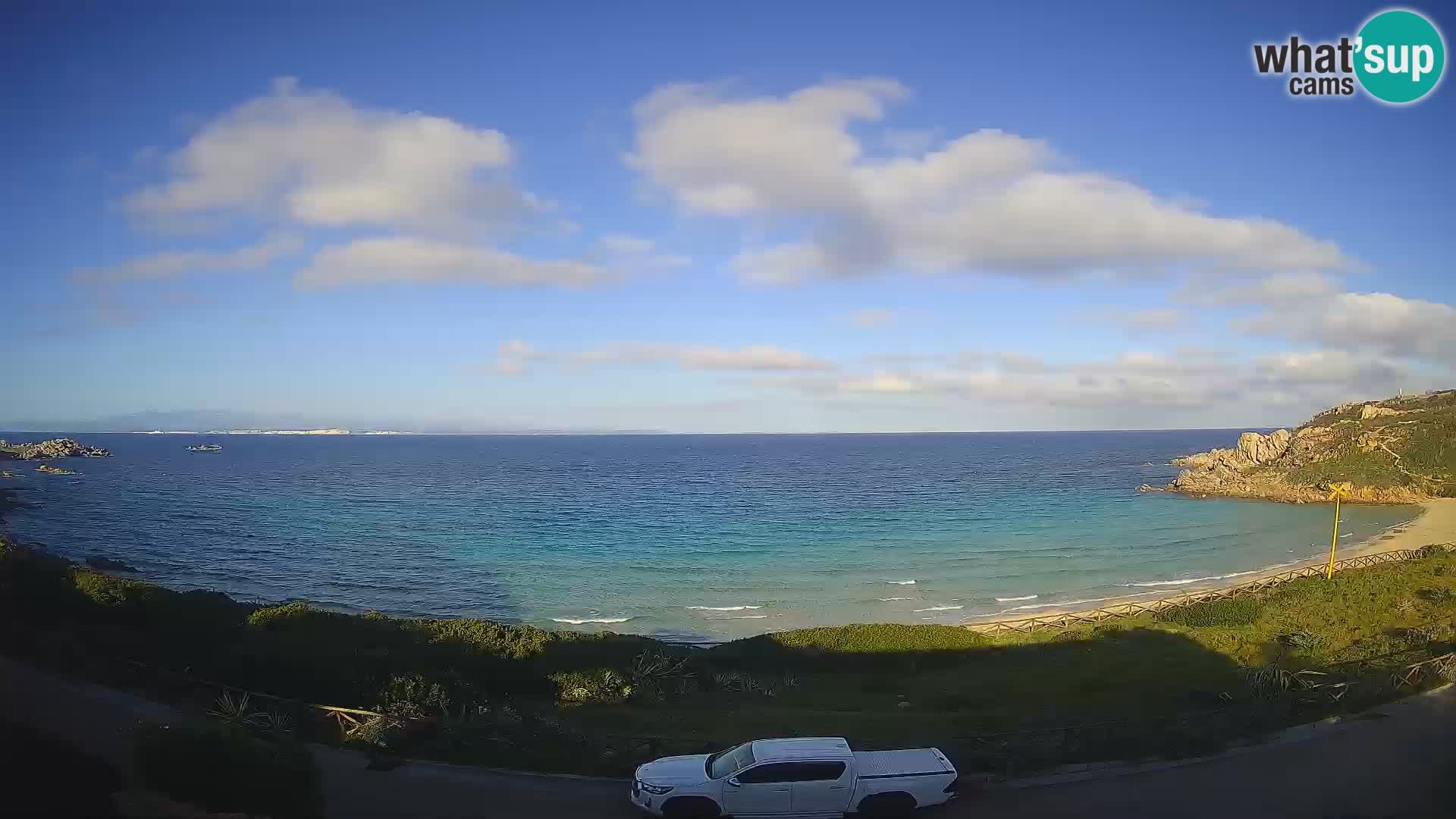 Webcam Spiaggia Rena Bianca – Santa Teresa Gallura – Sardegna