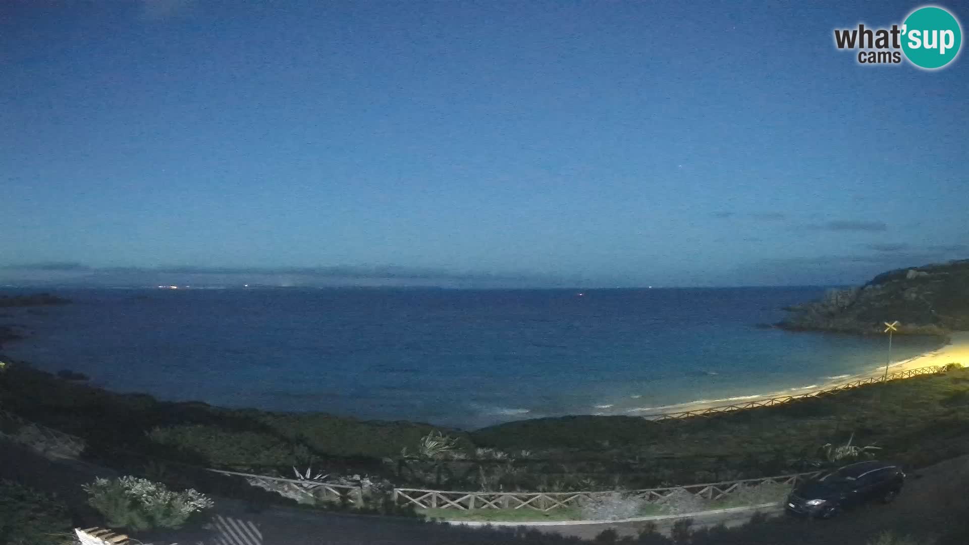 Spletna kamera plaža Rena Bianca – Santa Teresa Gallura – Sardinija