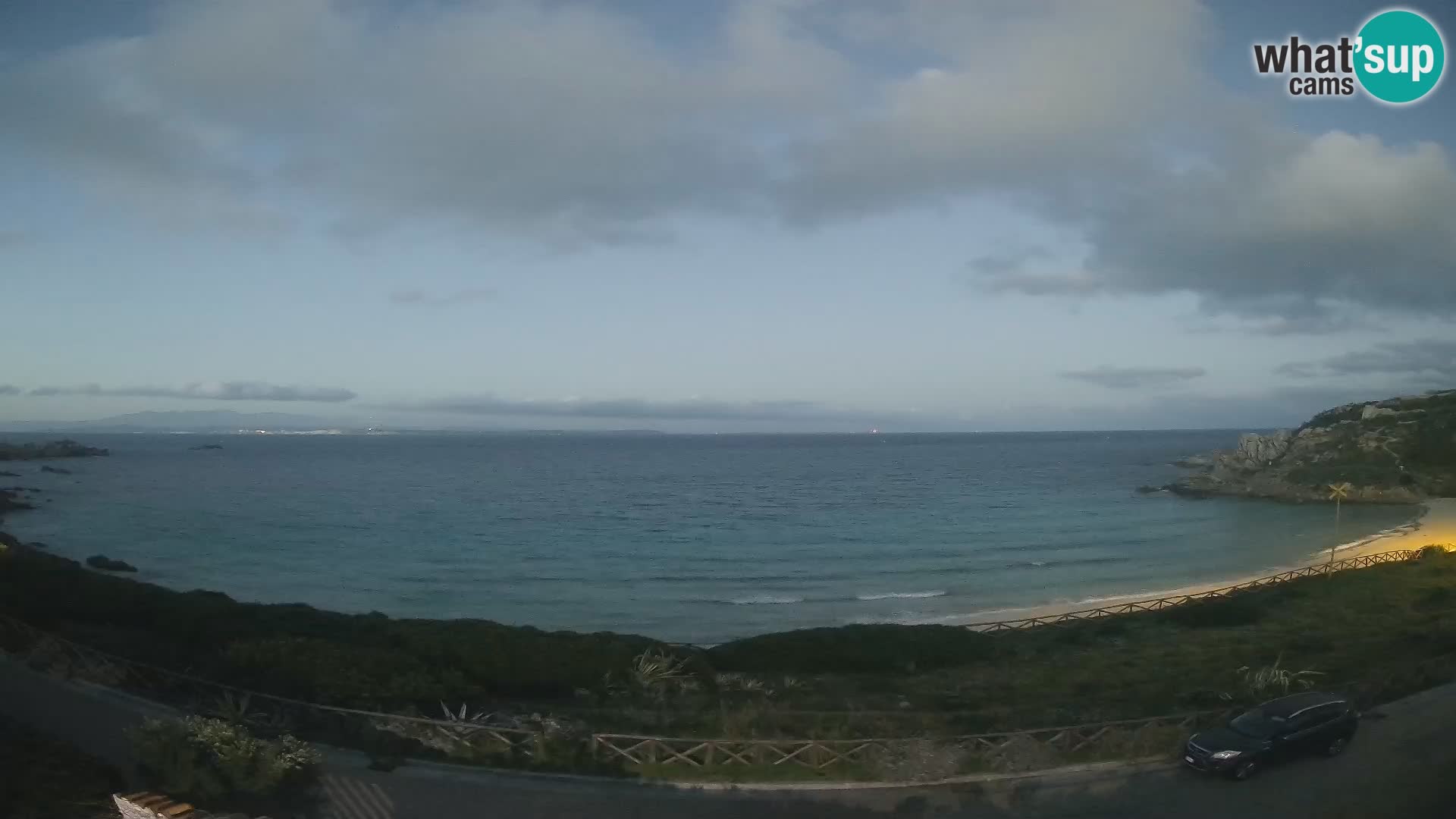 Spletna kamera plaža Rena Bianca – Santa Teresa Gallura – Sardinija