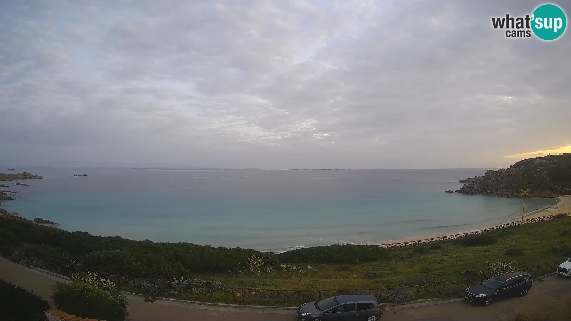 Web kamera plaže Rena Bianca – Santa Teresa Gallura – Sardinija