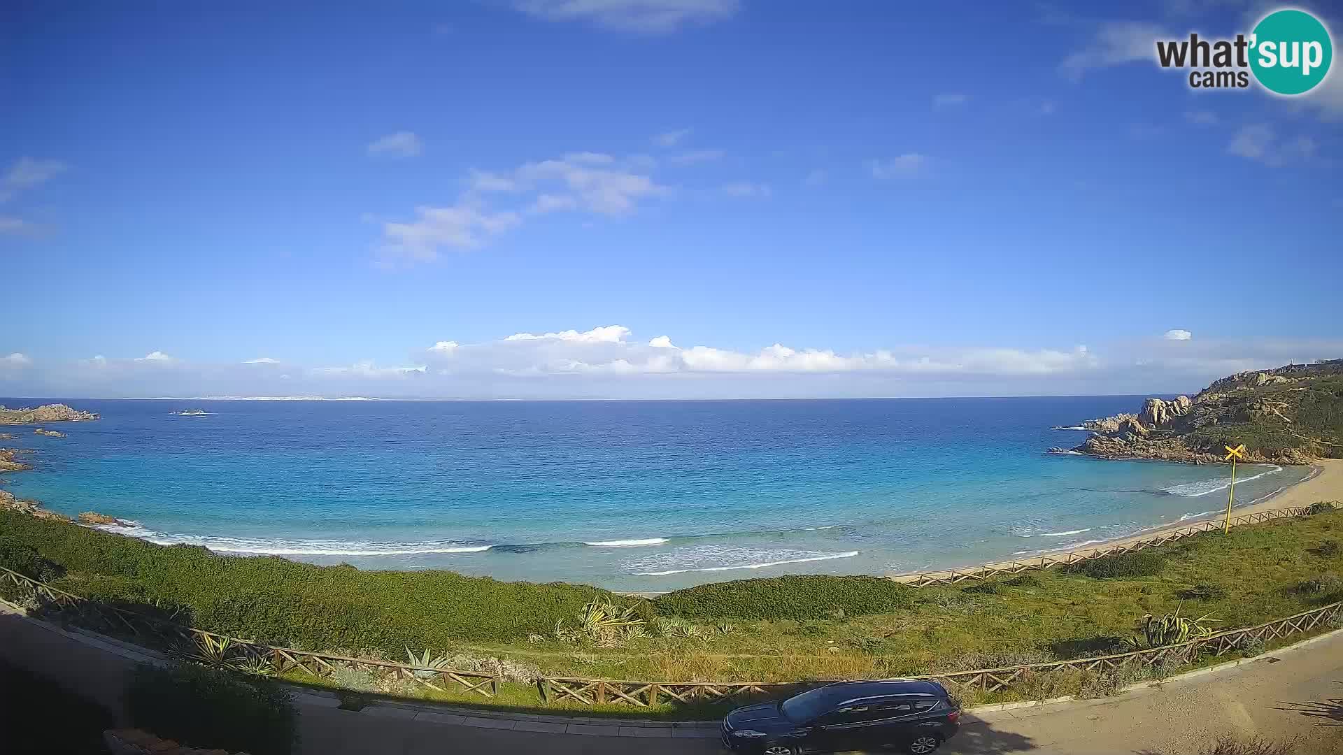 Web kamera plaže Rena Bianca – Santa Teresa Gallura – Sardinija