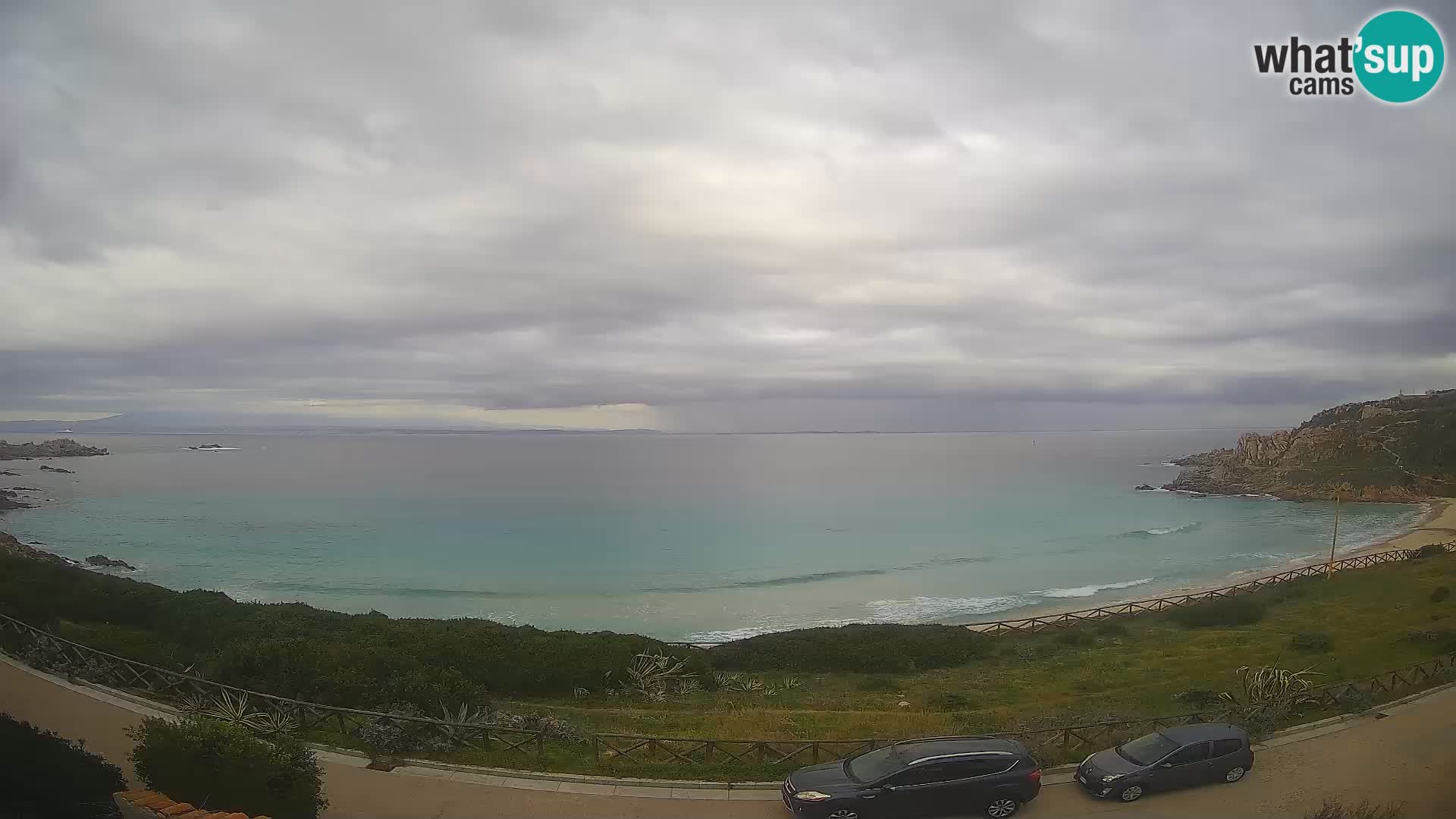 Spletna kamera plaža Rena Bianca – Santa Teresa Gallura – Sardinija